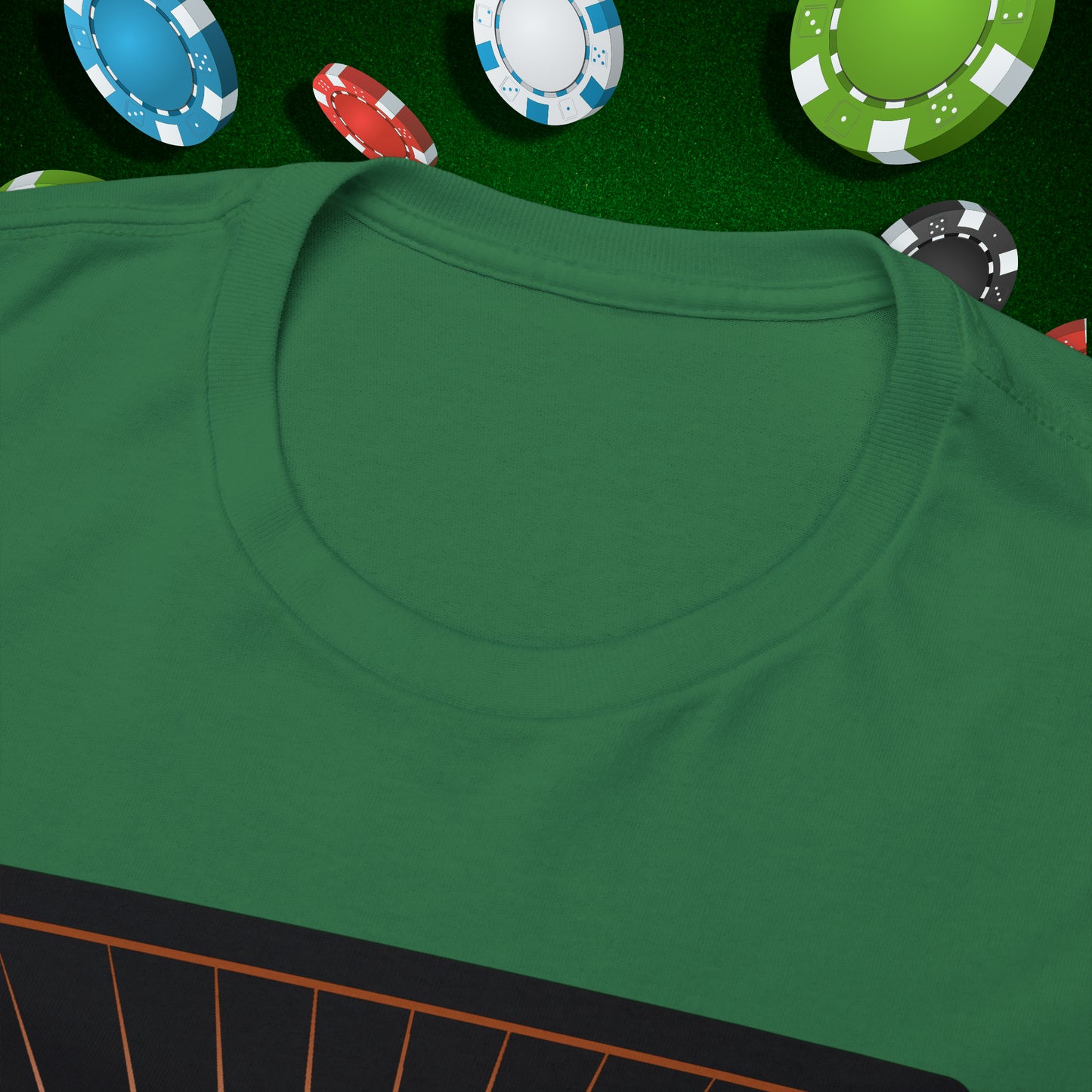 No Lucks Given Angry Jack of Hearts Copper Poker T-Shirt Must have Good Luck All-in