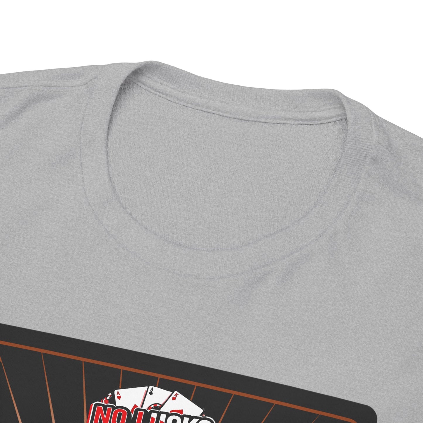 No Lucks Given Royal Skull King of Diamonds Copper Poker T-Shirt Must have Good Luck All-in