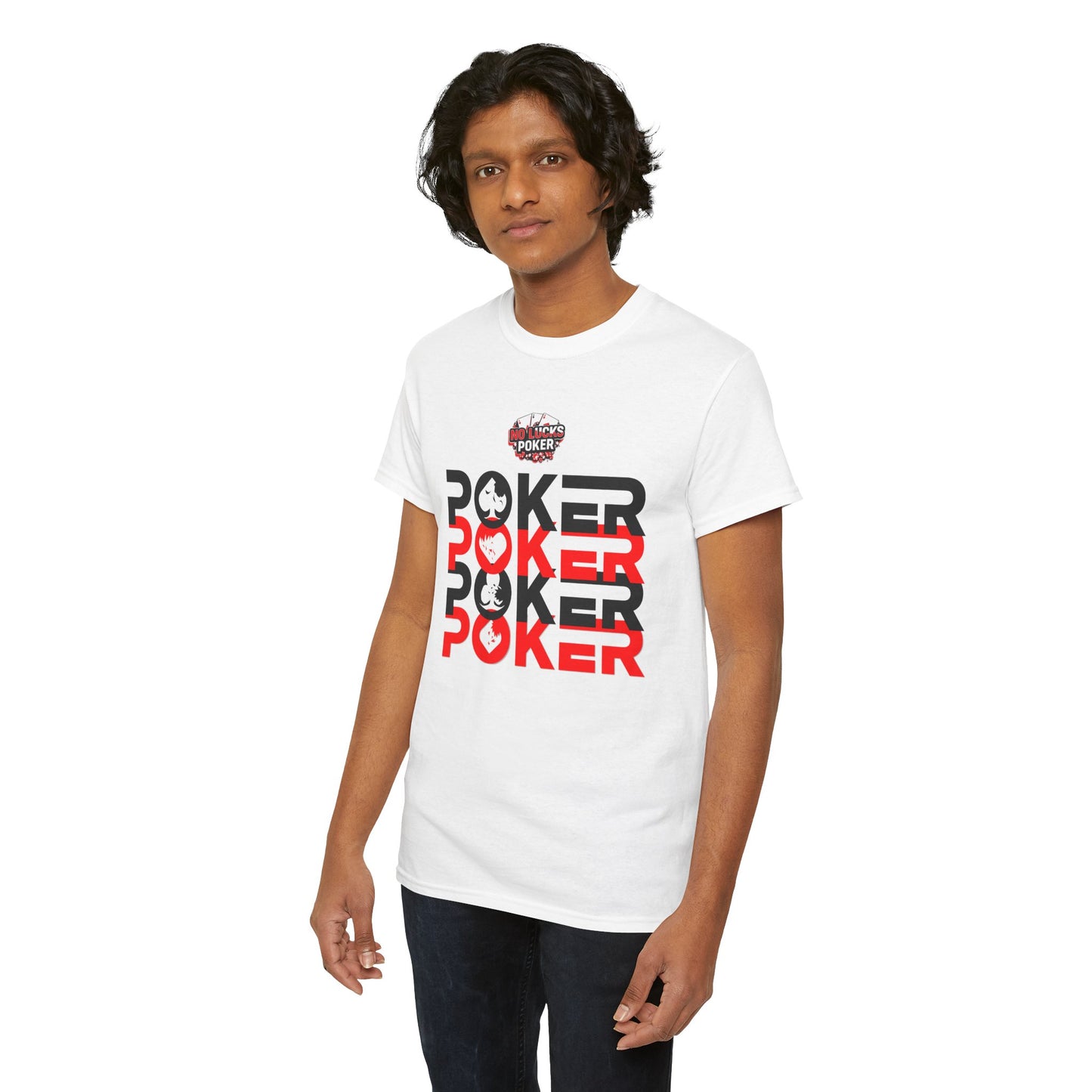 Poker Is Life – Aces & Royal Flush Tee by Zero Lucks
