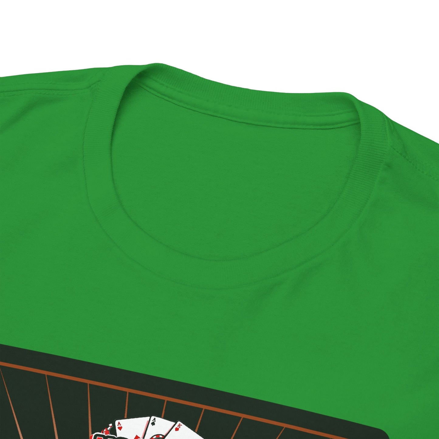 No Lucks Given – Ace of Spades & Crossed Swords Poker T-Shirt (Copper Edition)