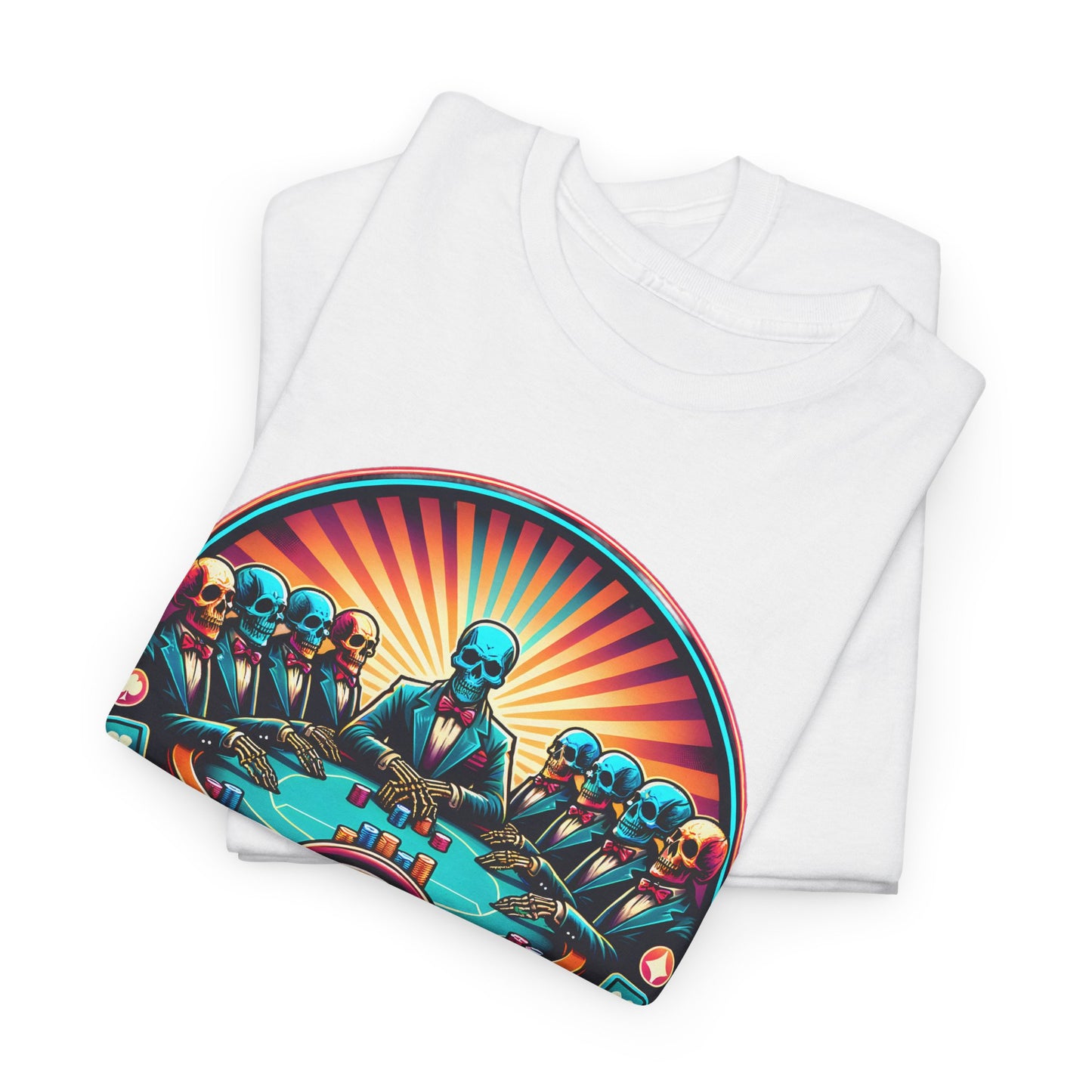 Zero Lucks Given unisex heavy cotton tee Poker Apparel