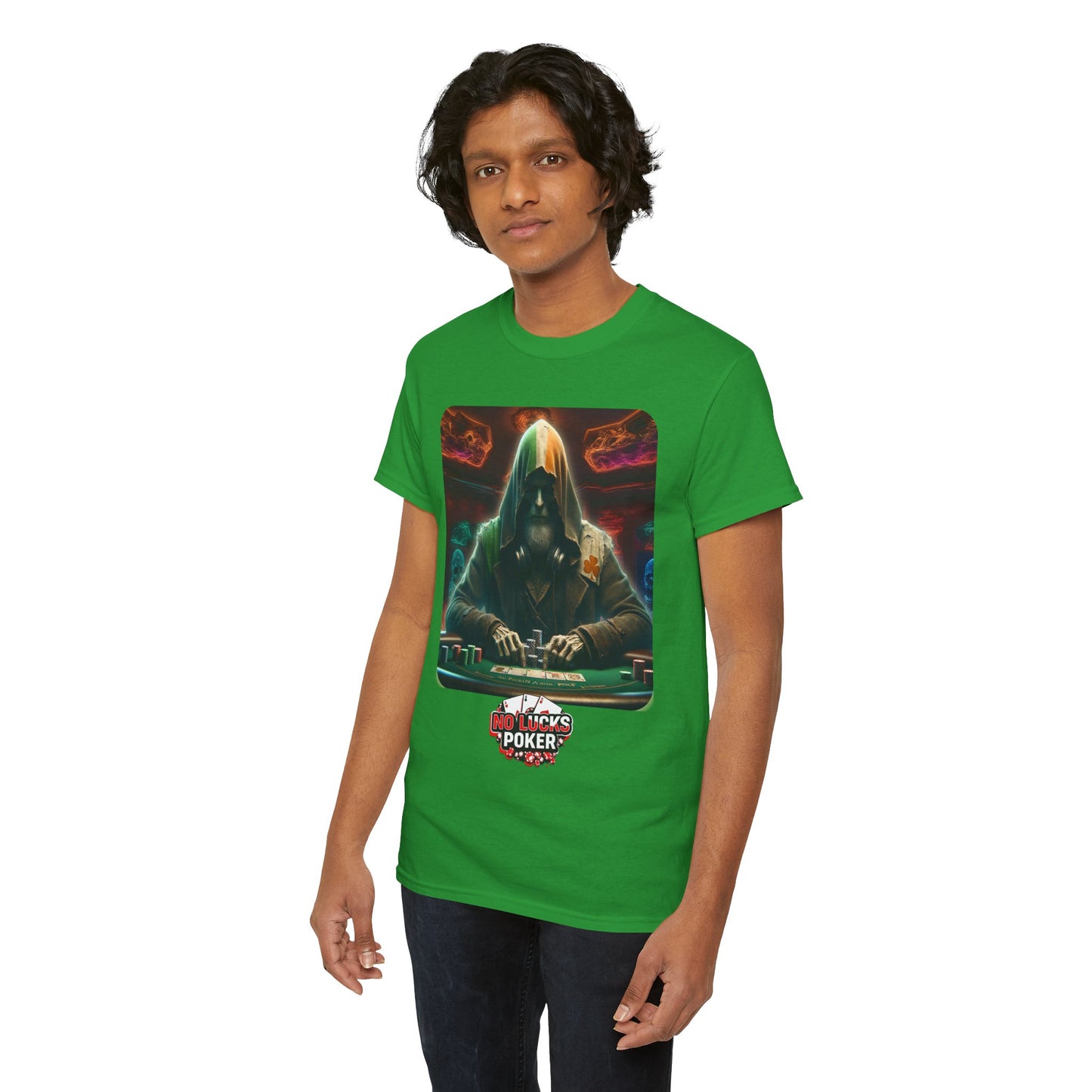 Irish Poker Player Celtic unisex heavy cotton tee Poker Apparel