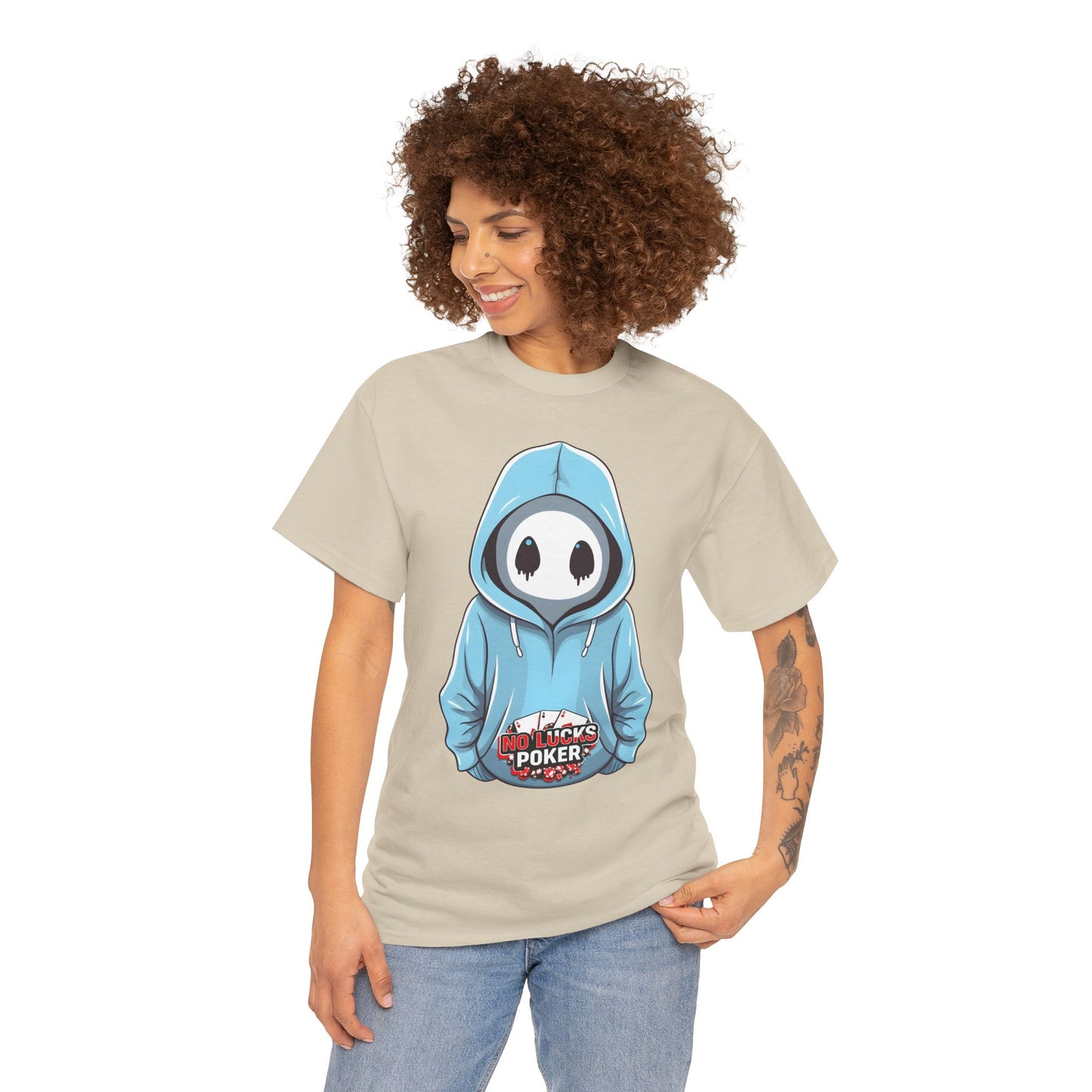 No Lucks Given – Mysterious Hoodie Player Tee (All-In Edition)