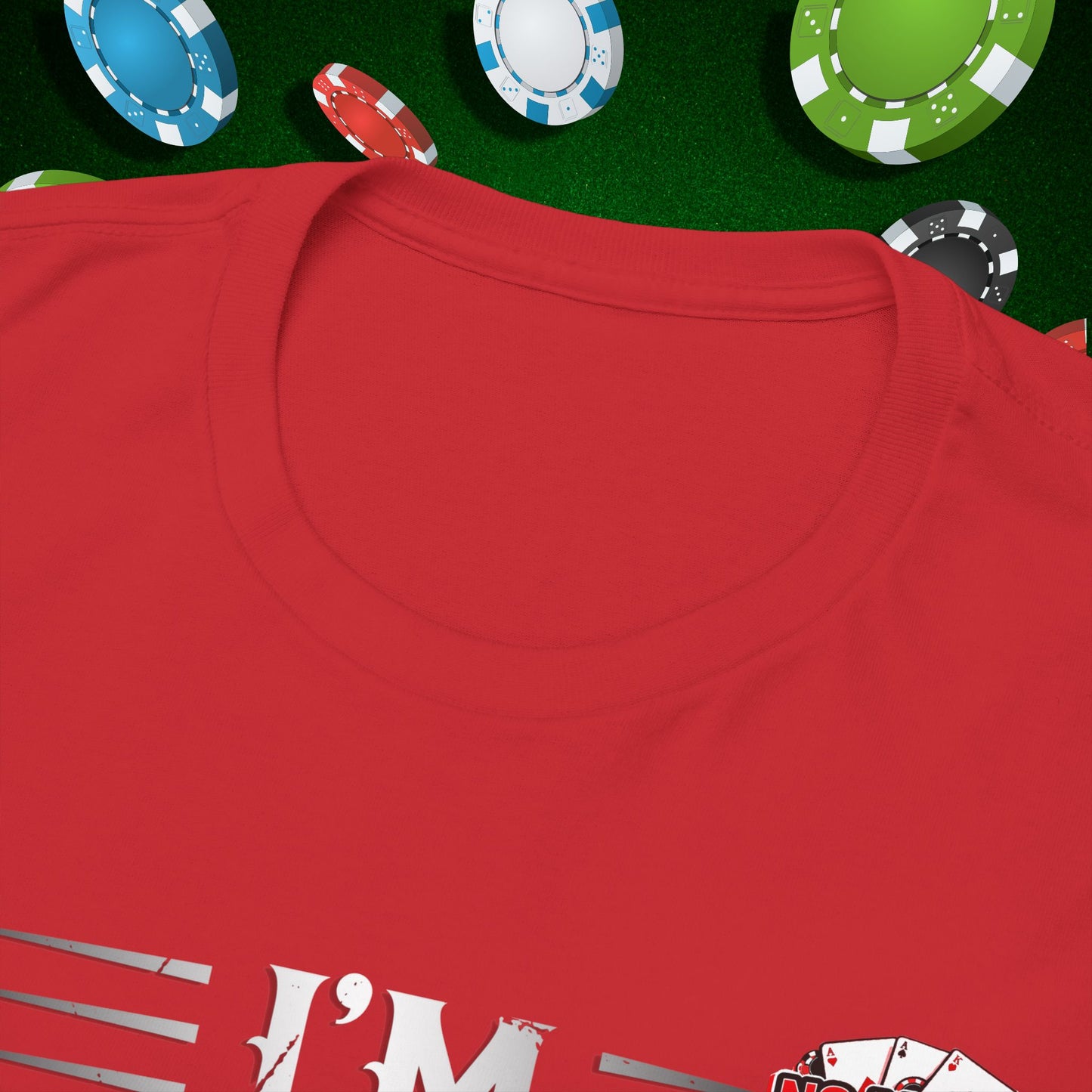 I'm Probably Bluffing Unisex Heavy Cotton Tee