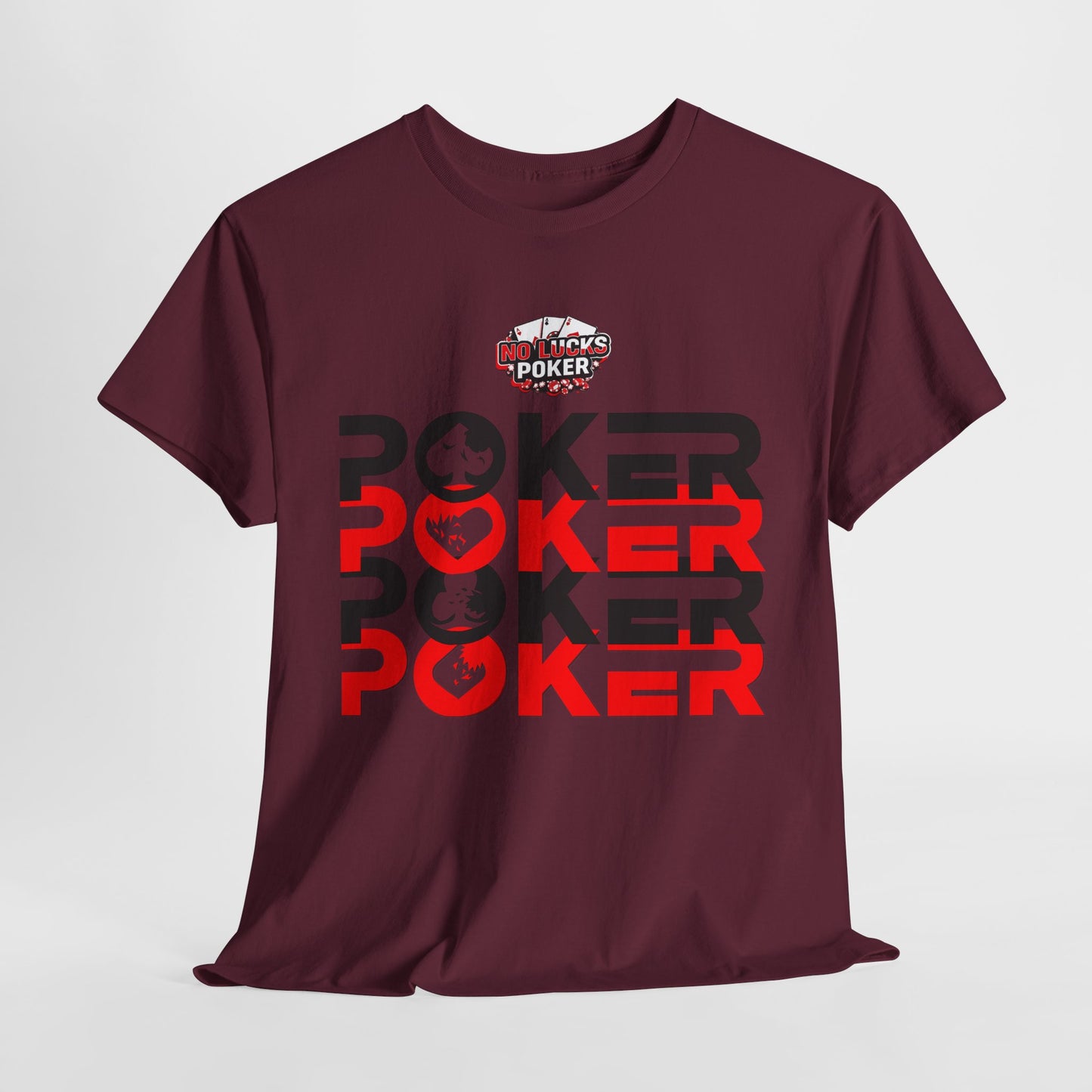 Poker Is Life – Aces & Royal Flush Tee by Zero Lucks
