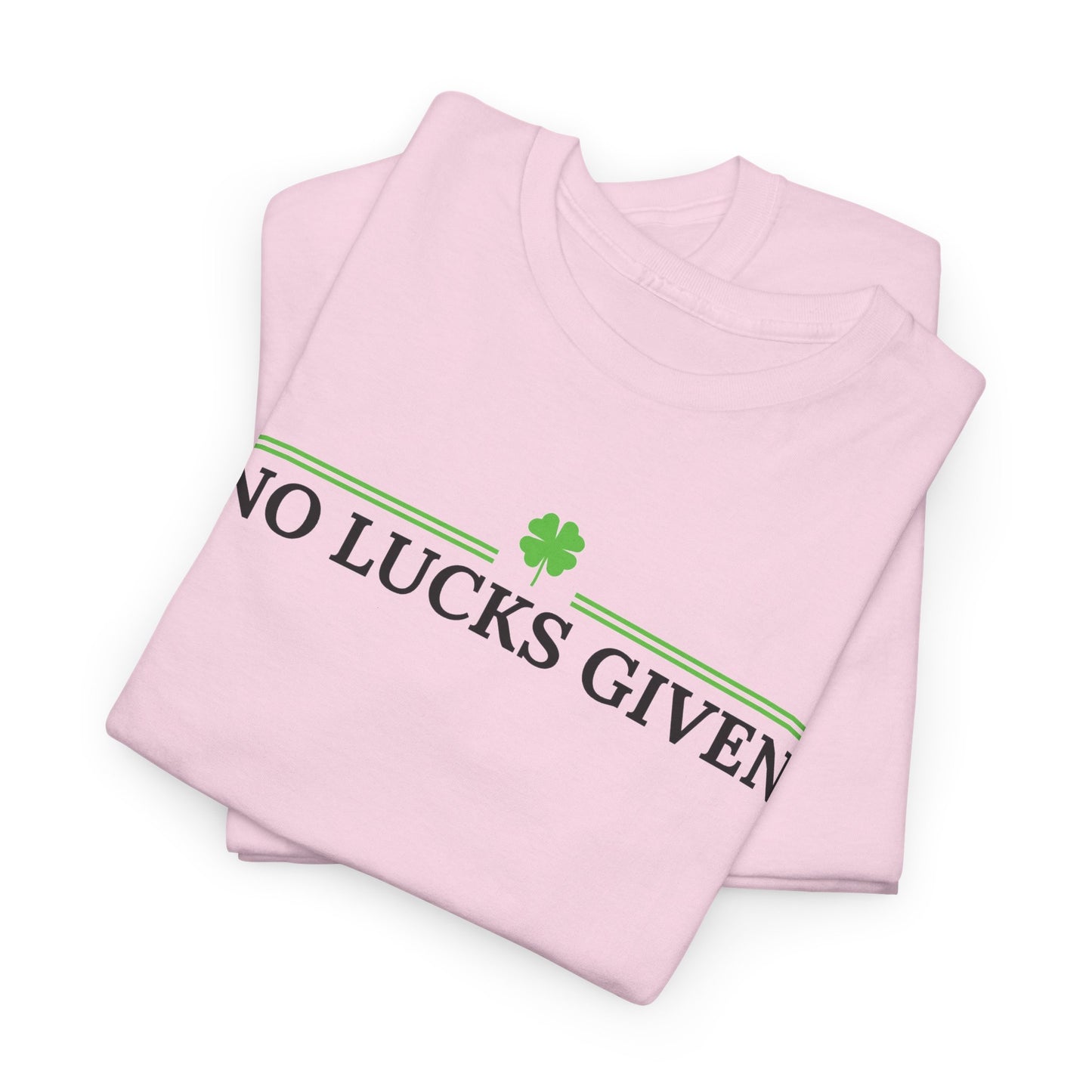 No Lucks Given – Classic Logo Poker Tee (Good Luck, All In)