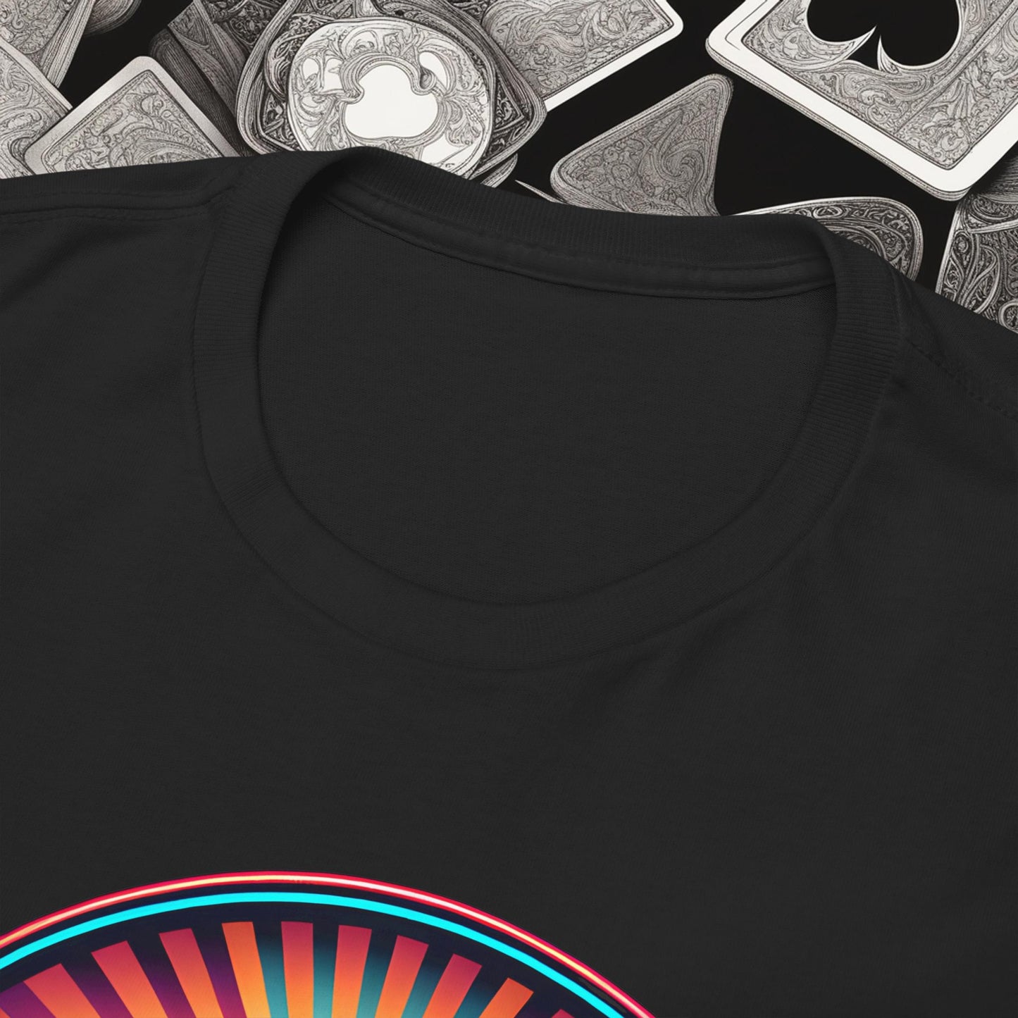 Zero Lucks Given unisex heavy cotton tee Poker Apparel