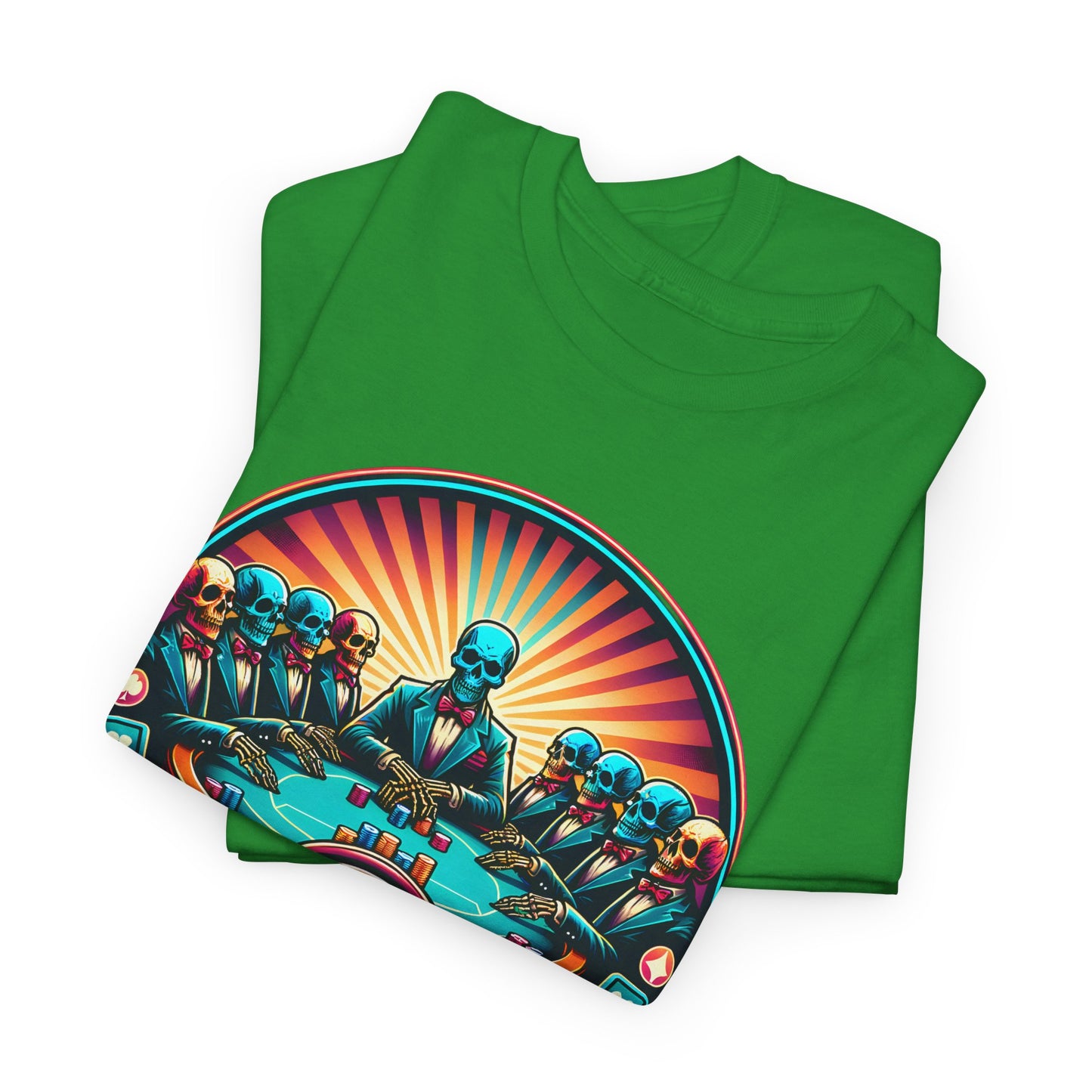 Zero Lucks Given unisex heavy cotton tee Poker Apparel