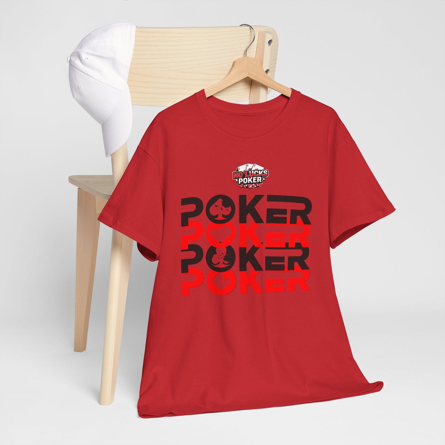 Poker Is Life – Aces & Royal Flush Tee by Zero Lucks