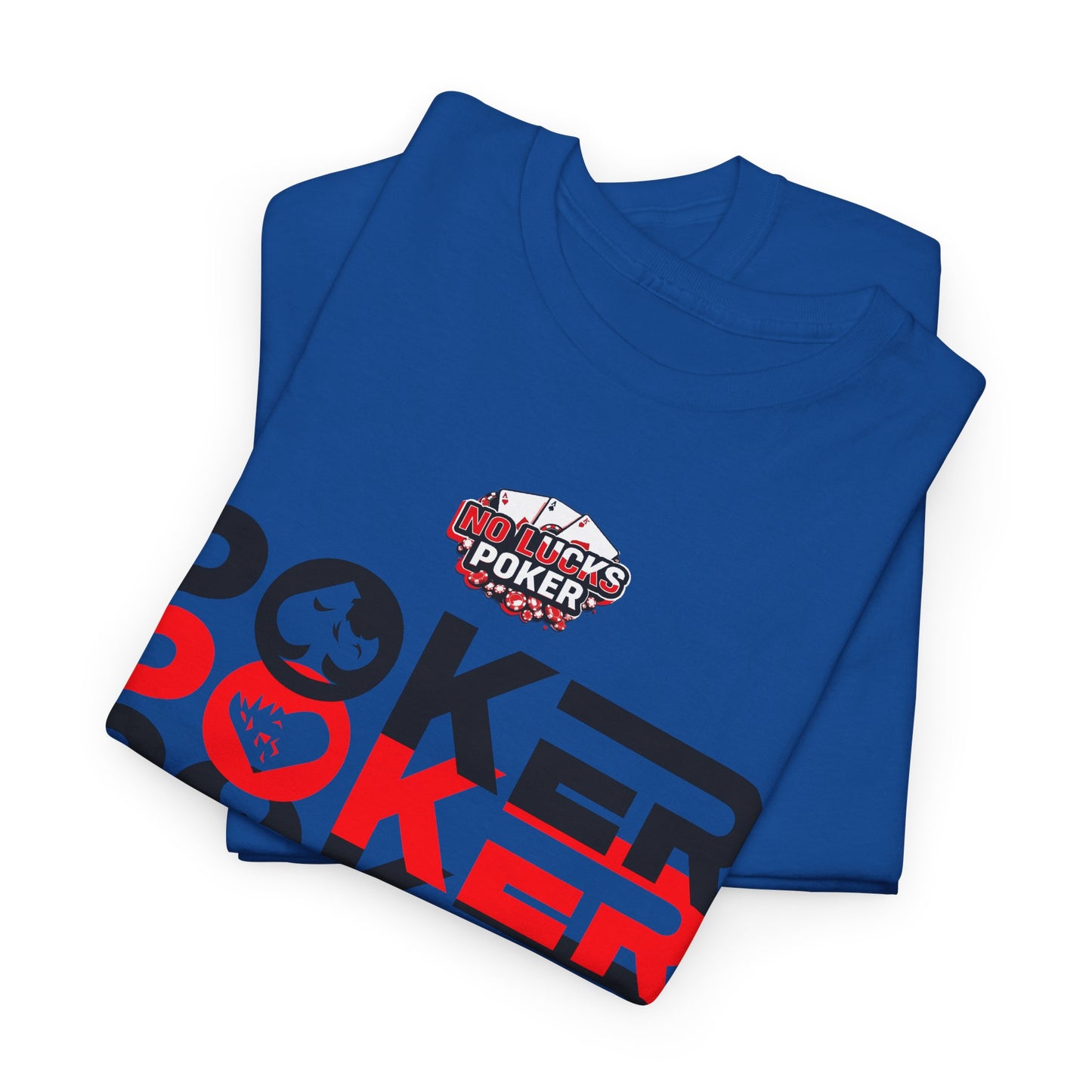 Poker Is Life – Aces & Royal Flush Tee by Zero Lucks