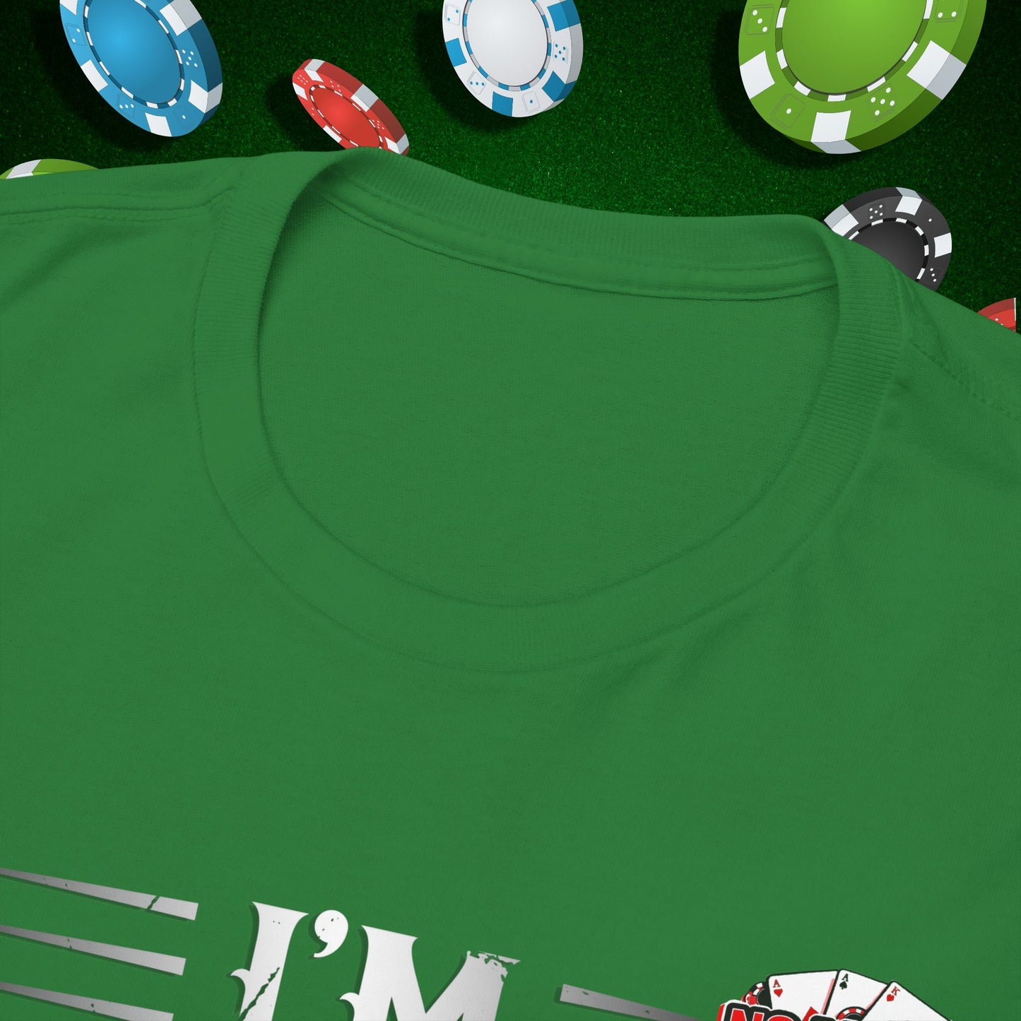 I'm Probably Bluffing Unisex Heavy Cotton Tee