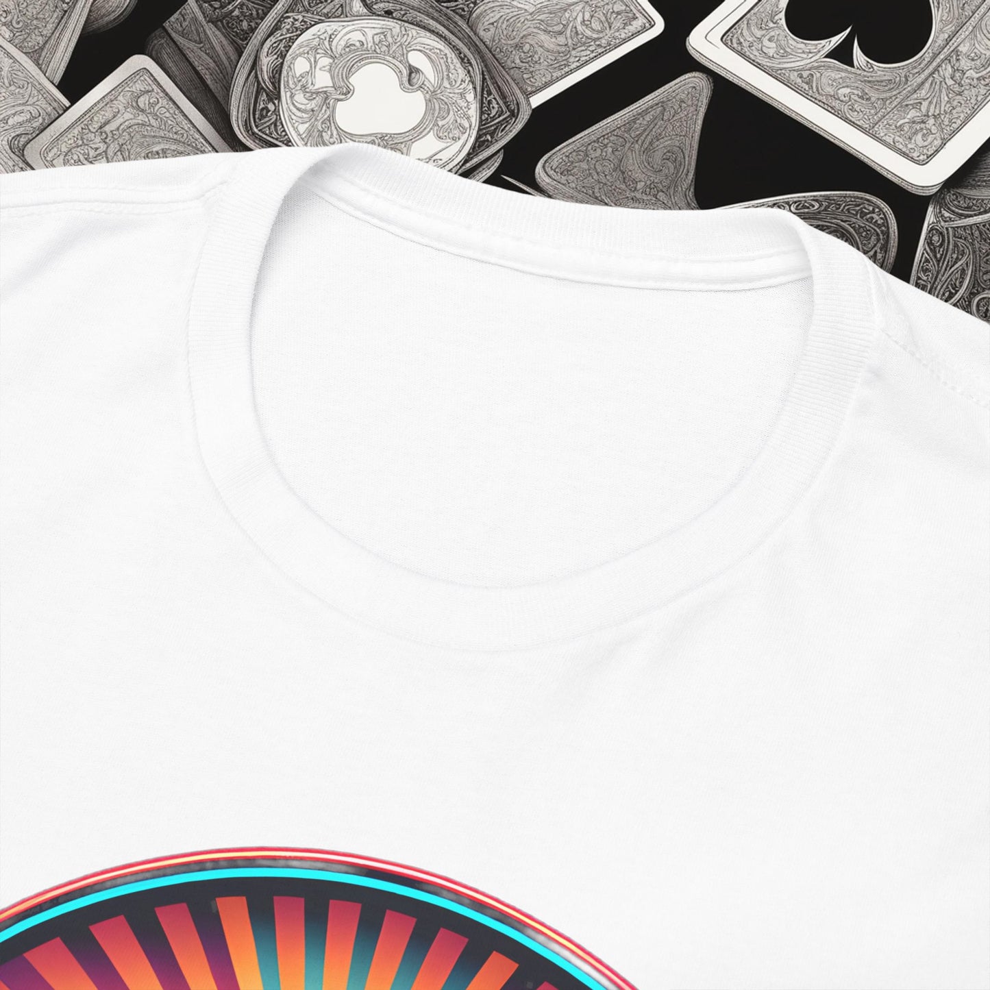 Zero Lucks Given unisex heavy cotton tee Poker Apparel