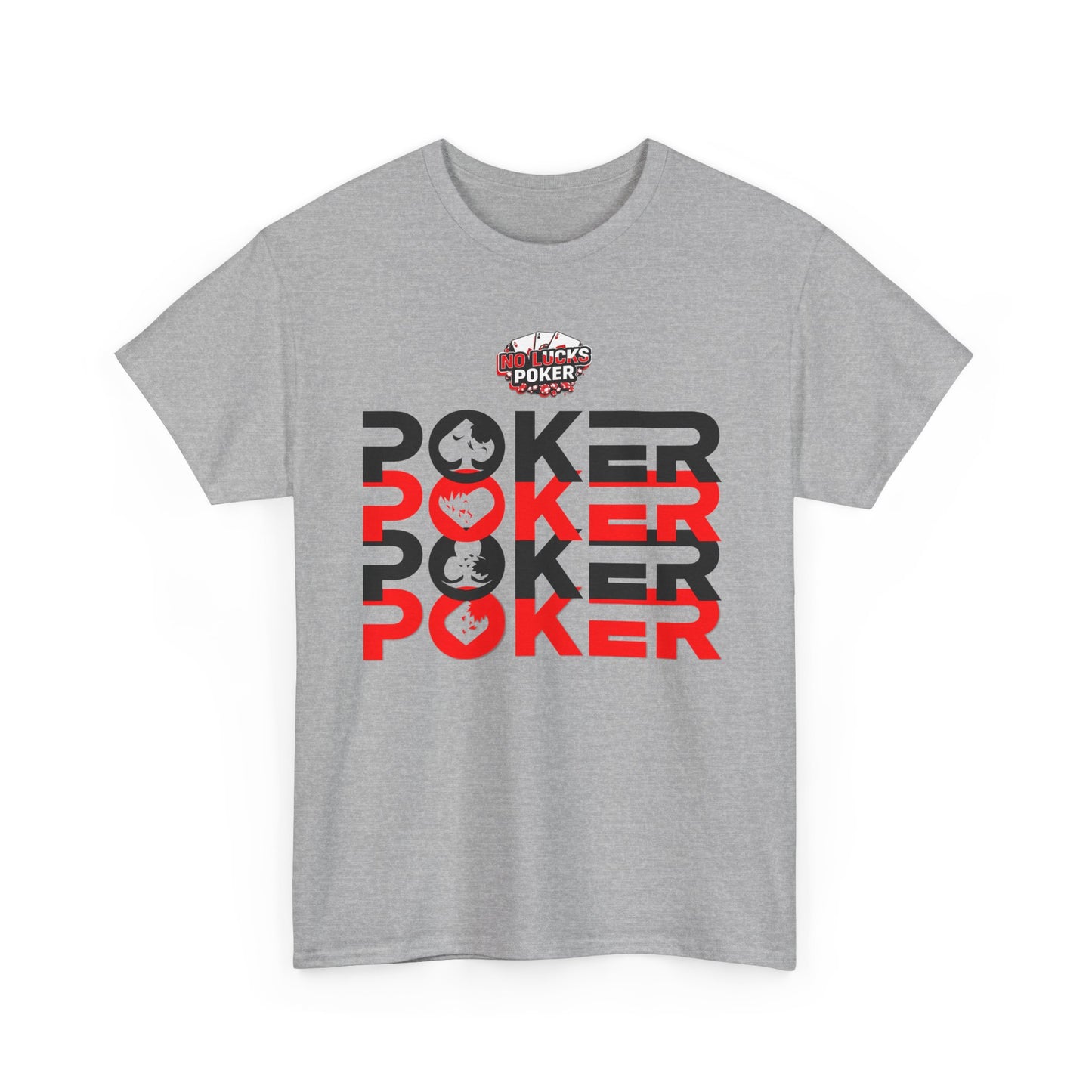 Poker Is Life – Aces & Royal Flush Tee by Zero Lucks