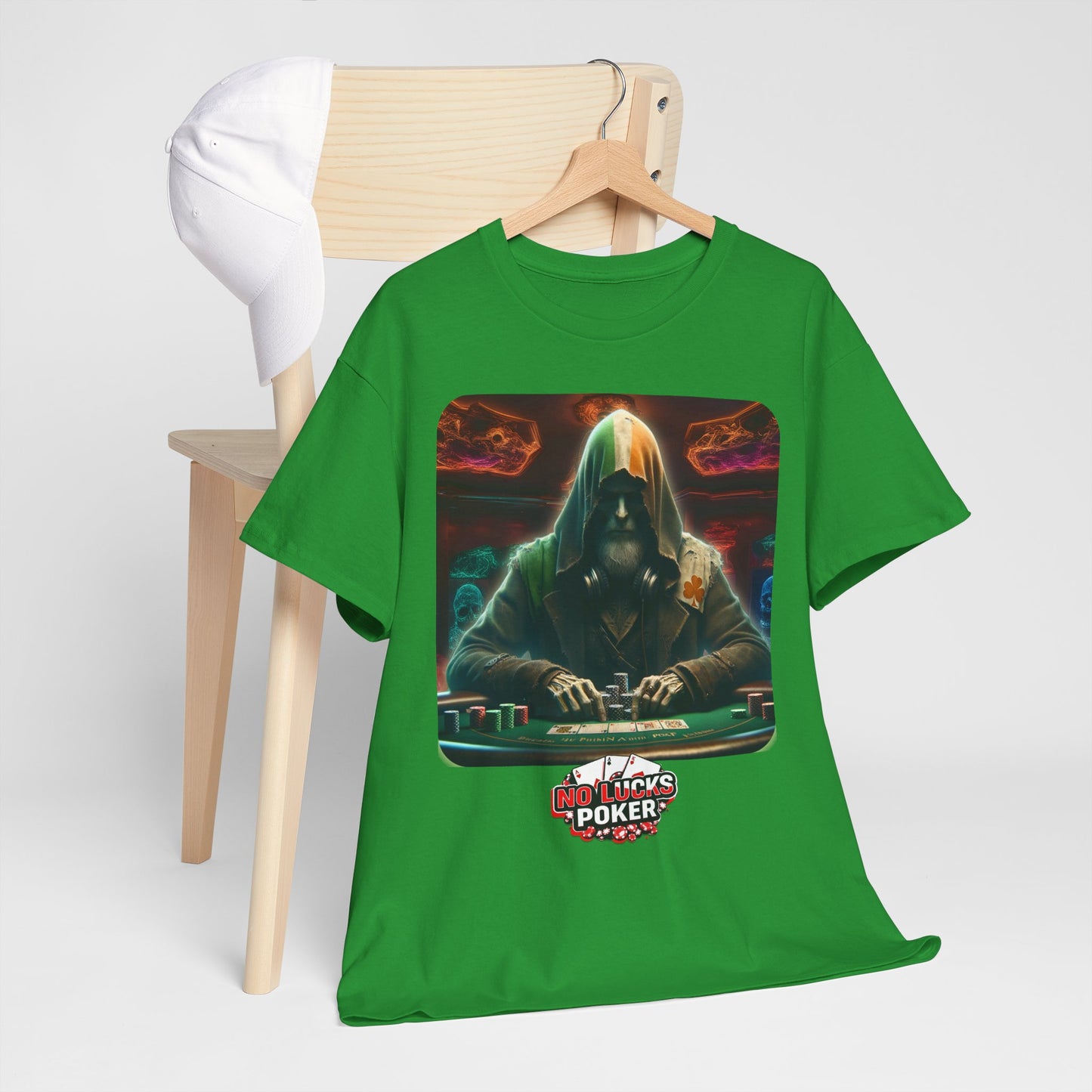 Irish Poker Player Celtic unisex heavy cotton tee Poker Apparel
