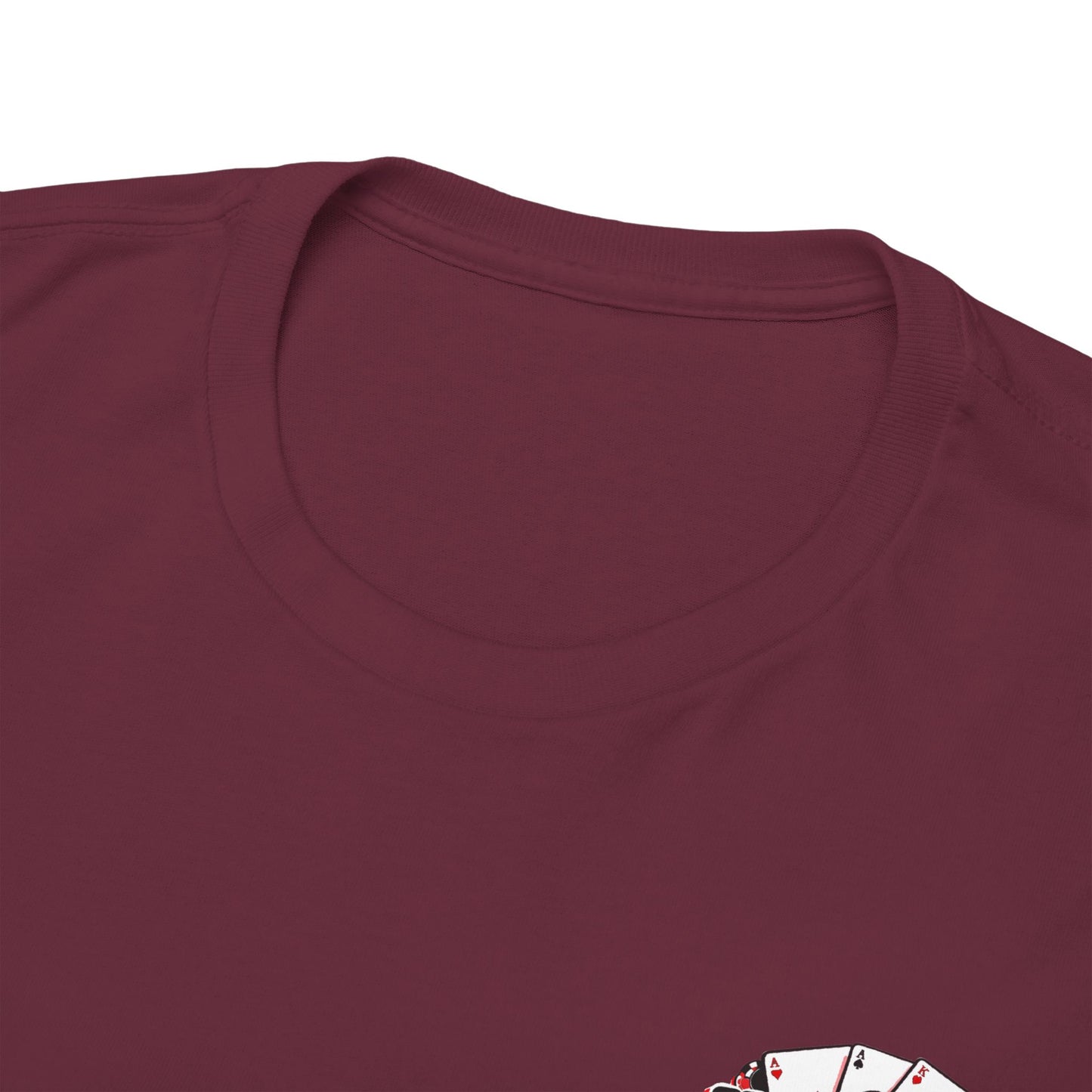 No Lucks Given – Spade Poker T-Shirt (Good Luck, All In)