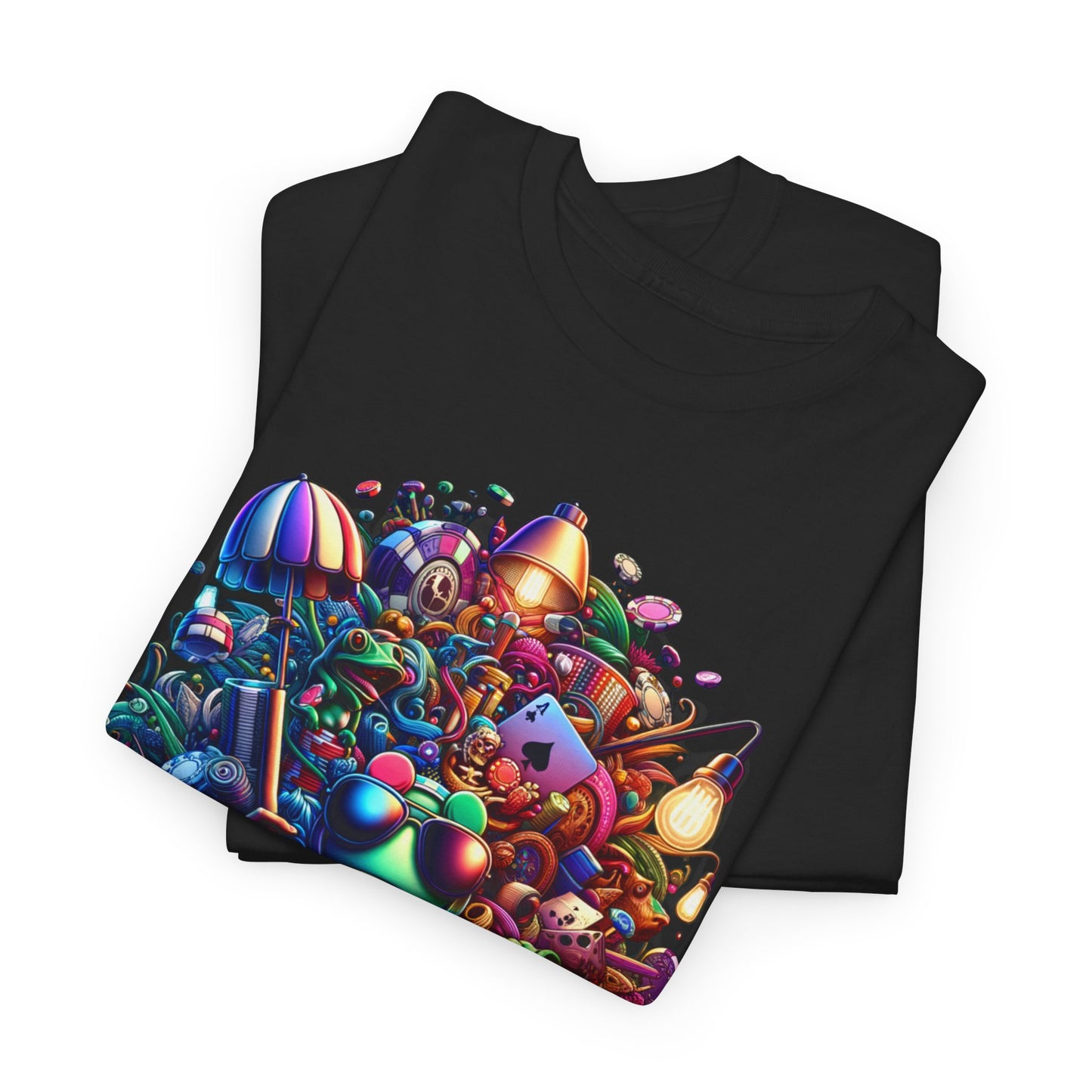 I'm Just here for the Pot unisex heavy cotton tee Poker Apparel