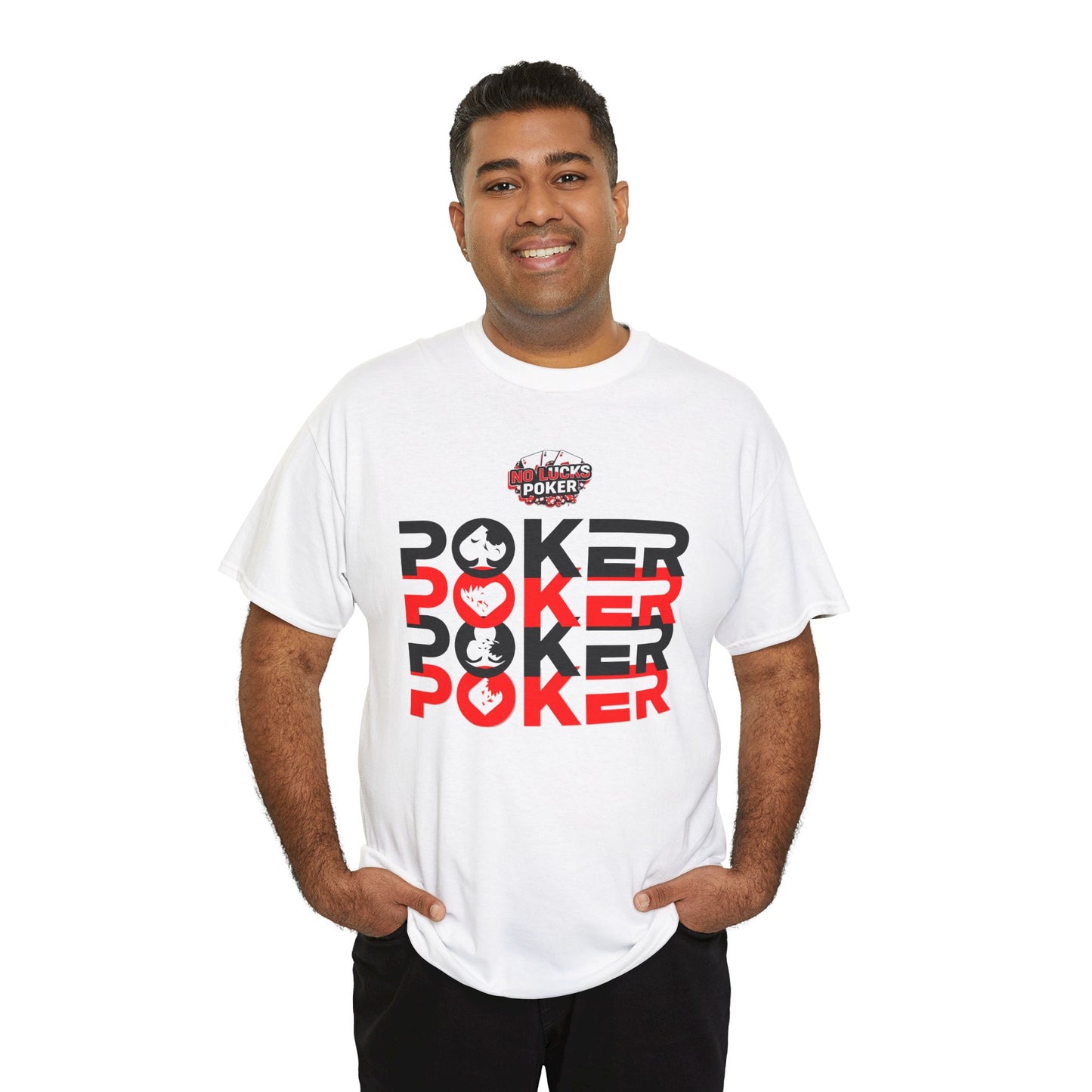 Poker Is Life – Aces & Royal Flush Tee by Zero Lucks