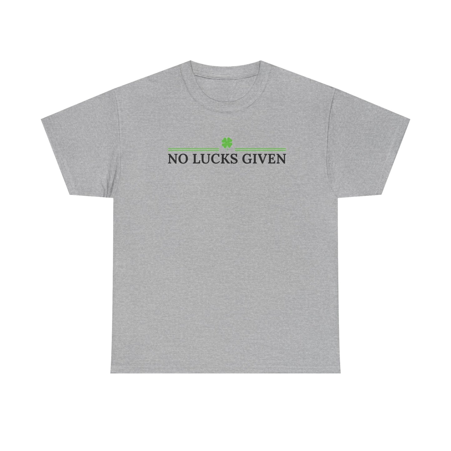 No Lucks Given – Classic Logo Poker Tee (Good Luck, All In)