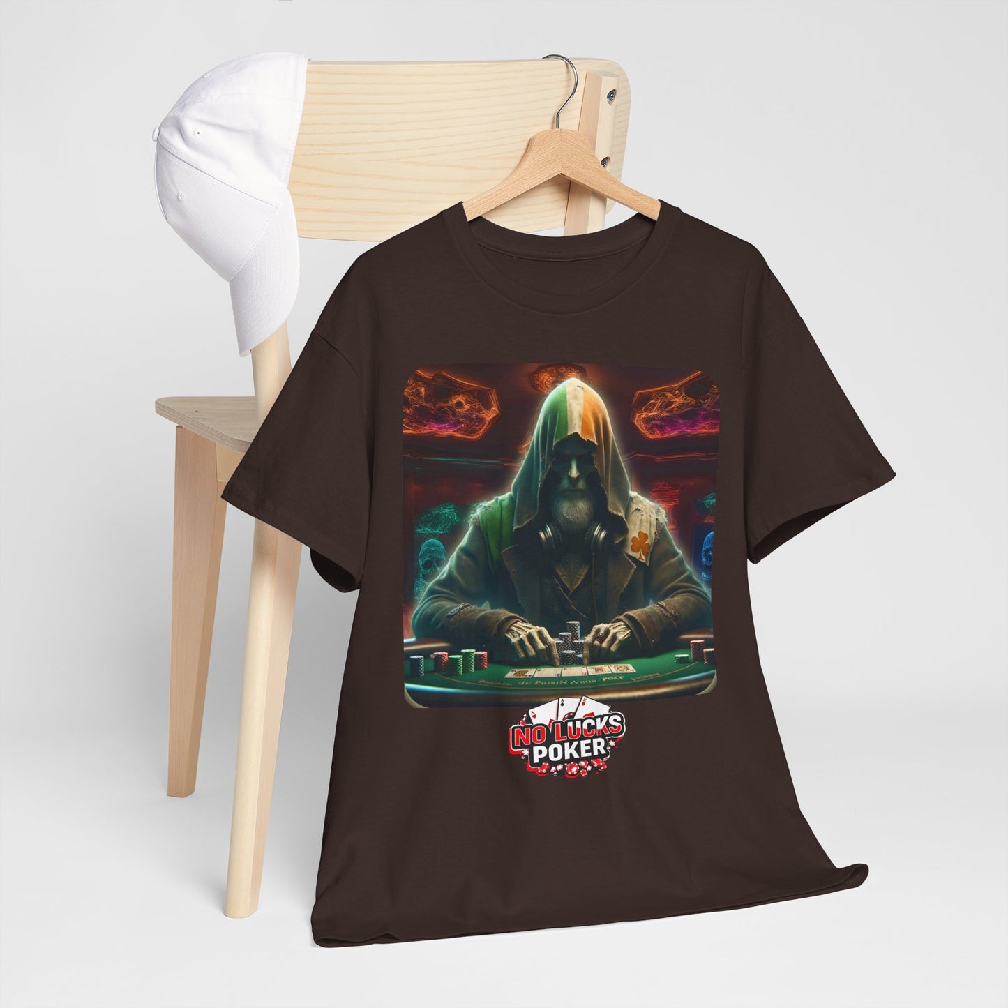 Irish Poker Player Celtic unisex heavy cotton tee Poker Apparel