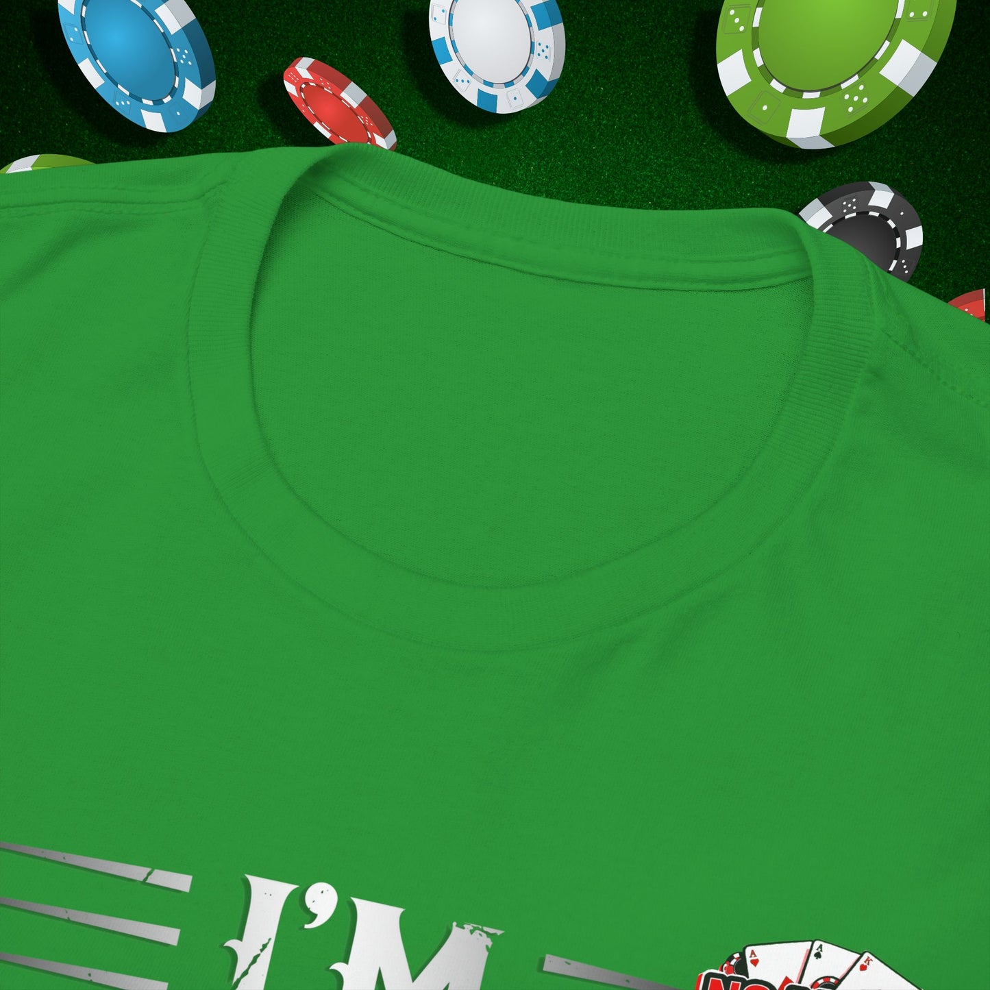 I'm Probably Bluffing Unisex Heavy Cotton Tee