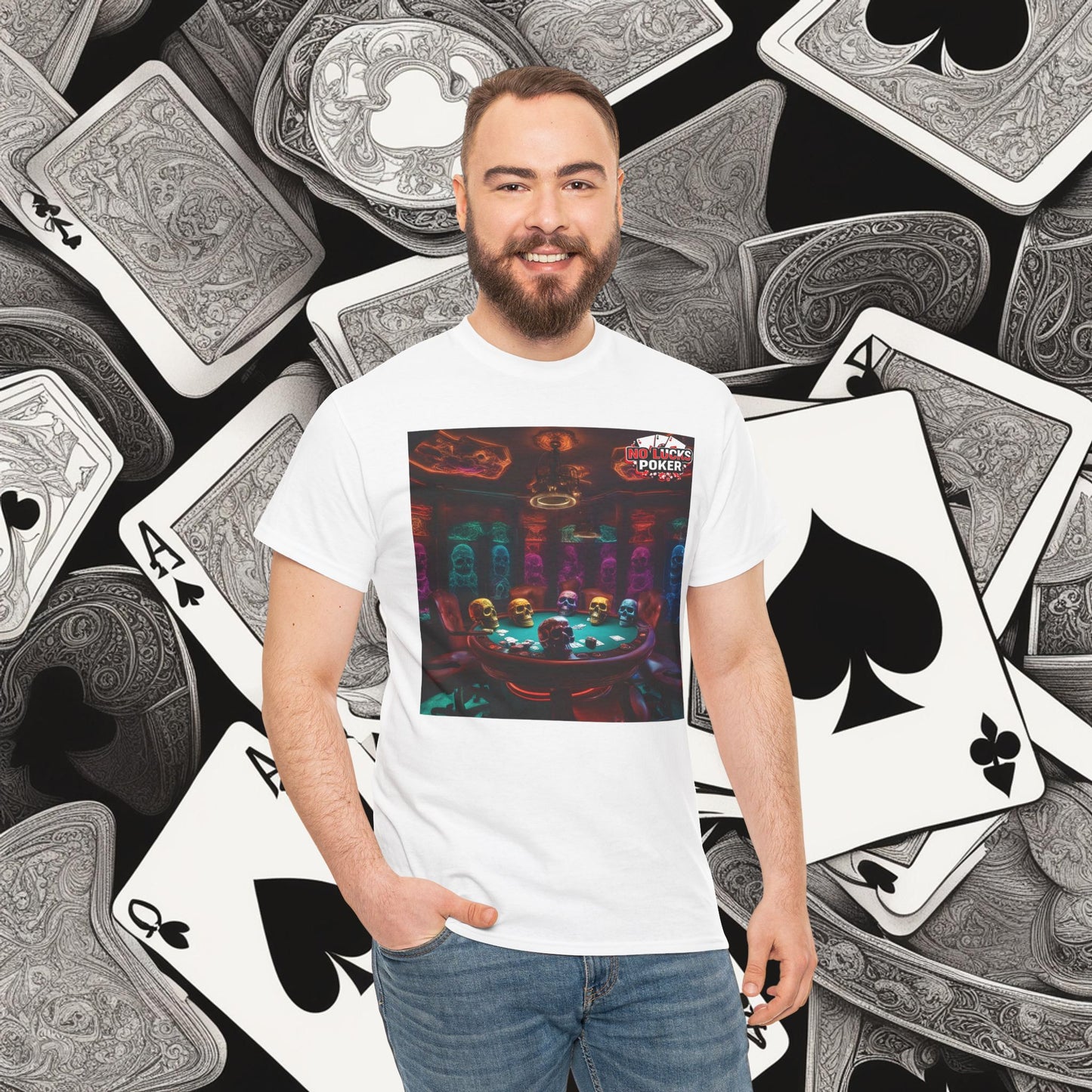 Game Over! No Lucks Given unisex heavy cotton tee