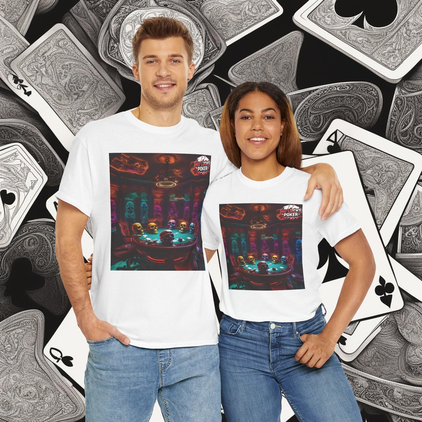 Game Over! No Lucks Given unisex heavy cotton tee