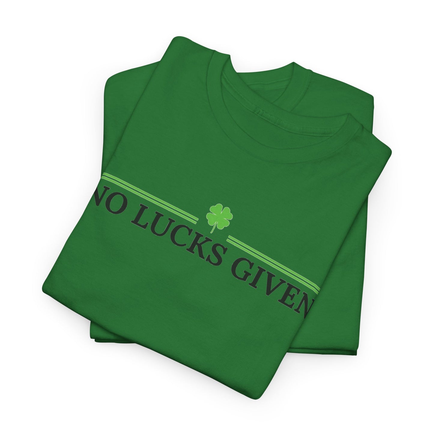 No Lucks Given – Classic Logo Poker Tee (Good Luck, All In)