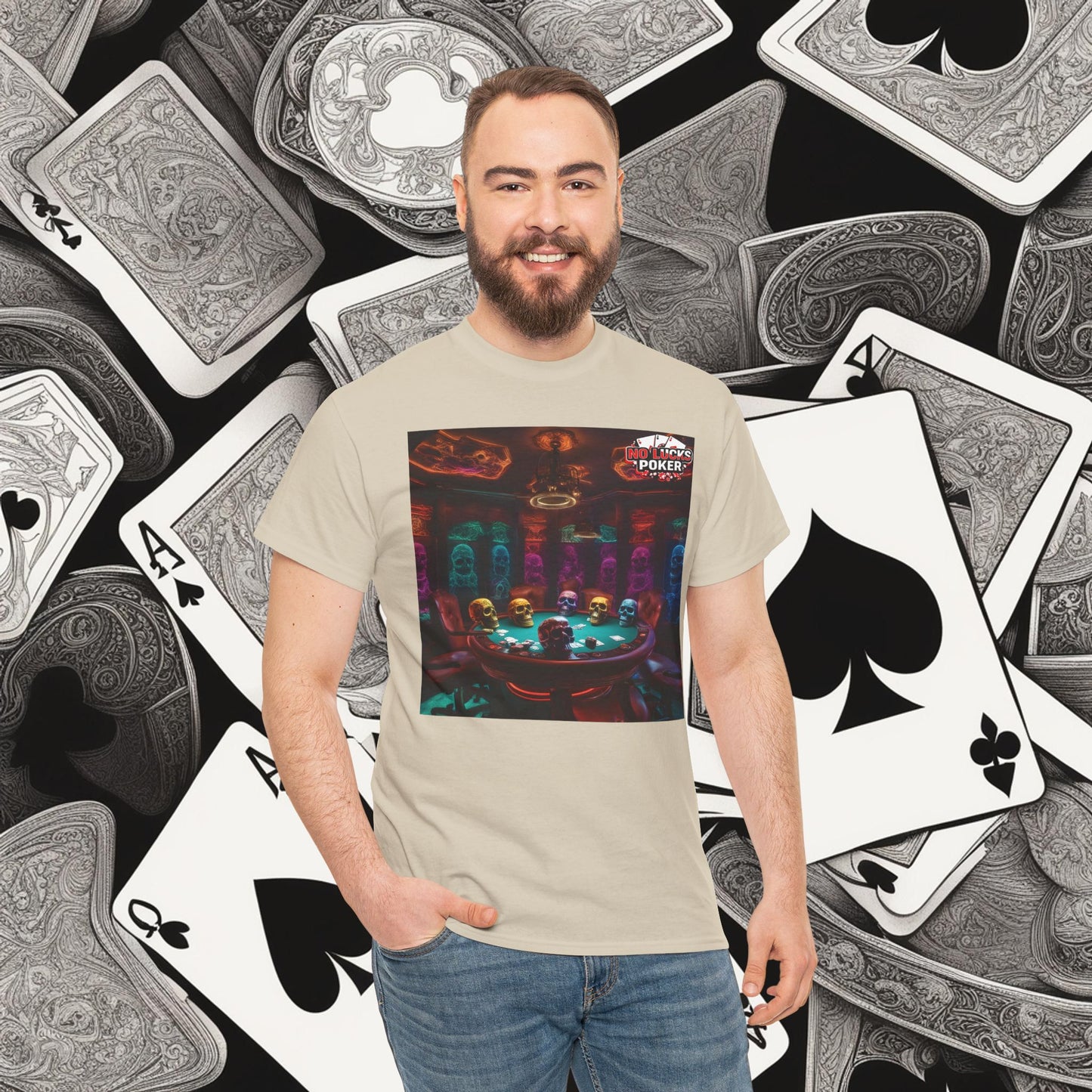 Game Over! No Lucks Given unisex heavy cotton tee