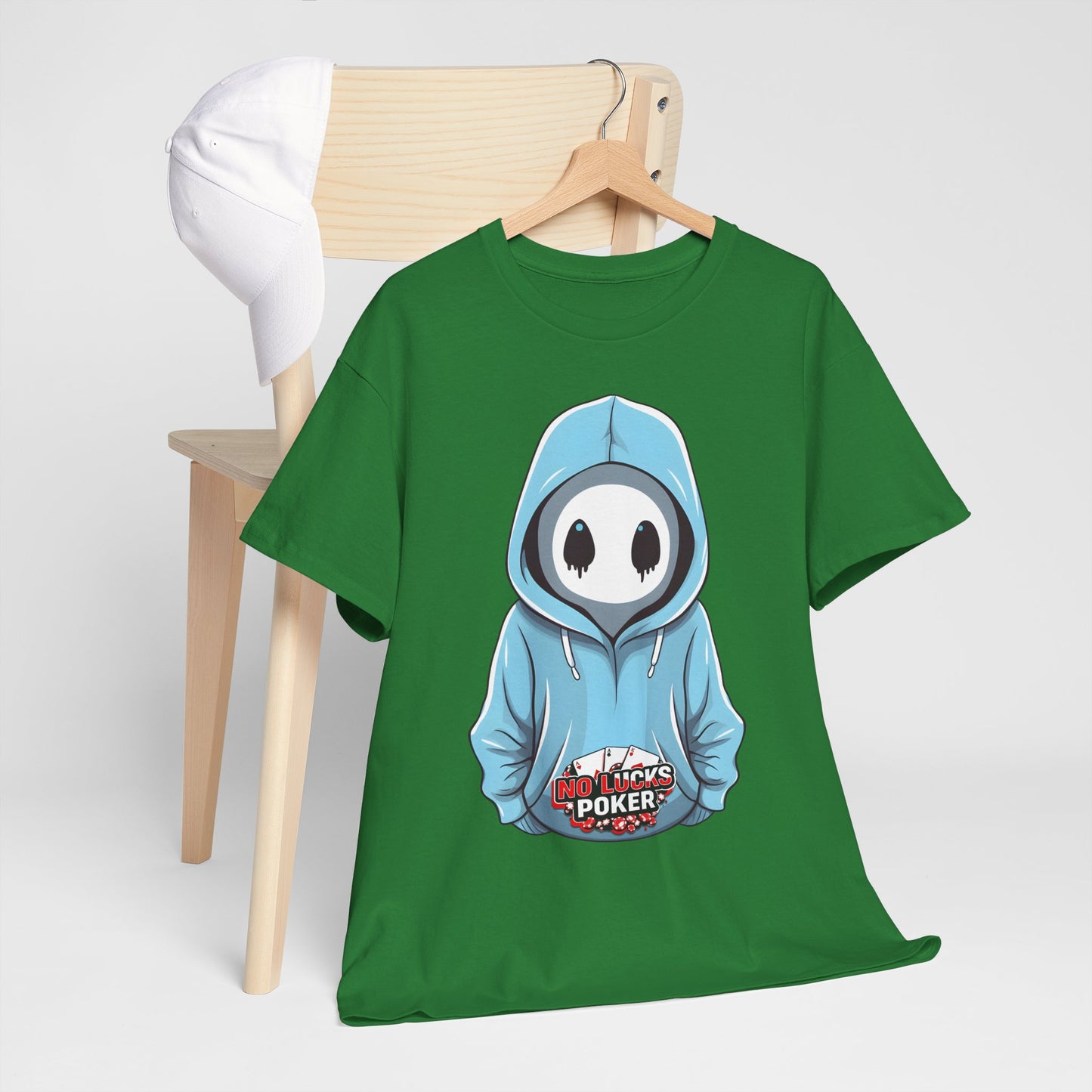 No Lucks Given – Mysterious Hoodie Player Tee (All-In Edition)