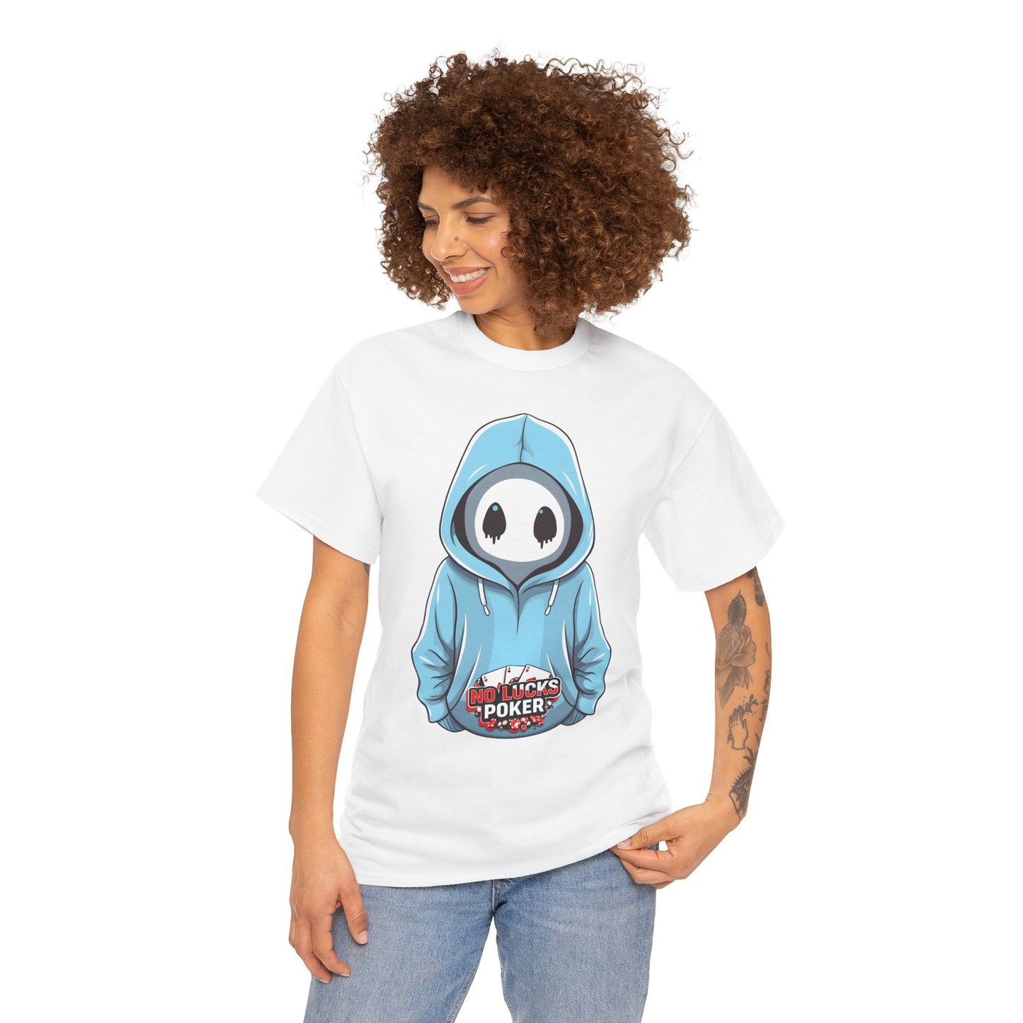 No Lucks Given – Mysterious Hoodie Player Tee (All-In Edition)