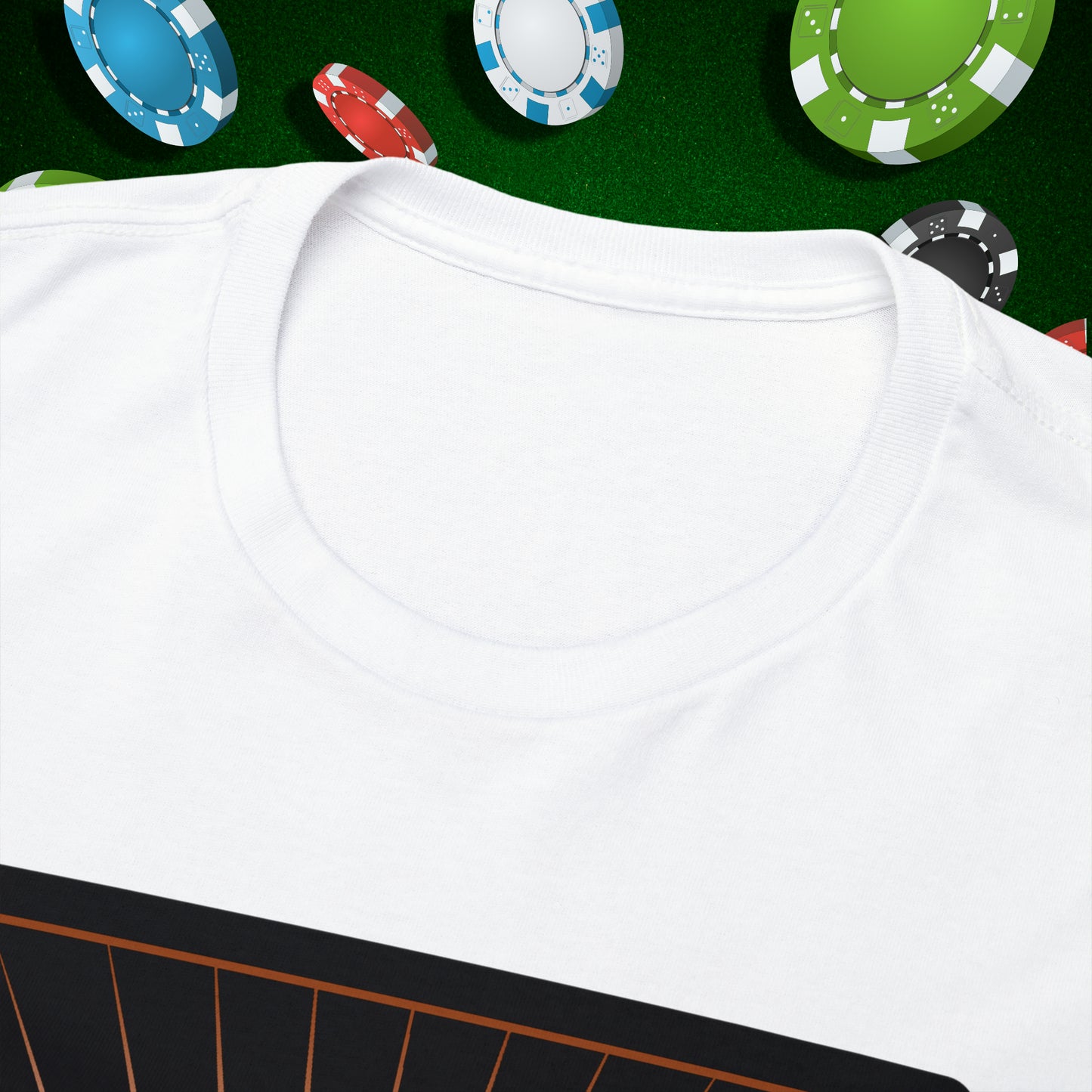 No Lucks Given Angry Jack of Hearts Copper Poker T-Shirt Must have Good Luck All-in