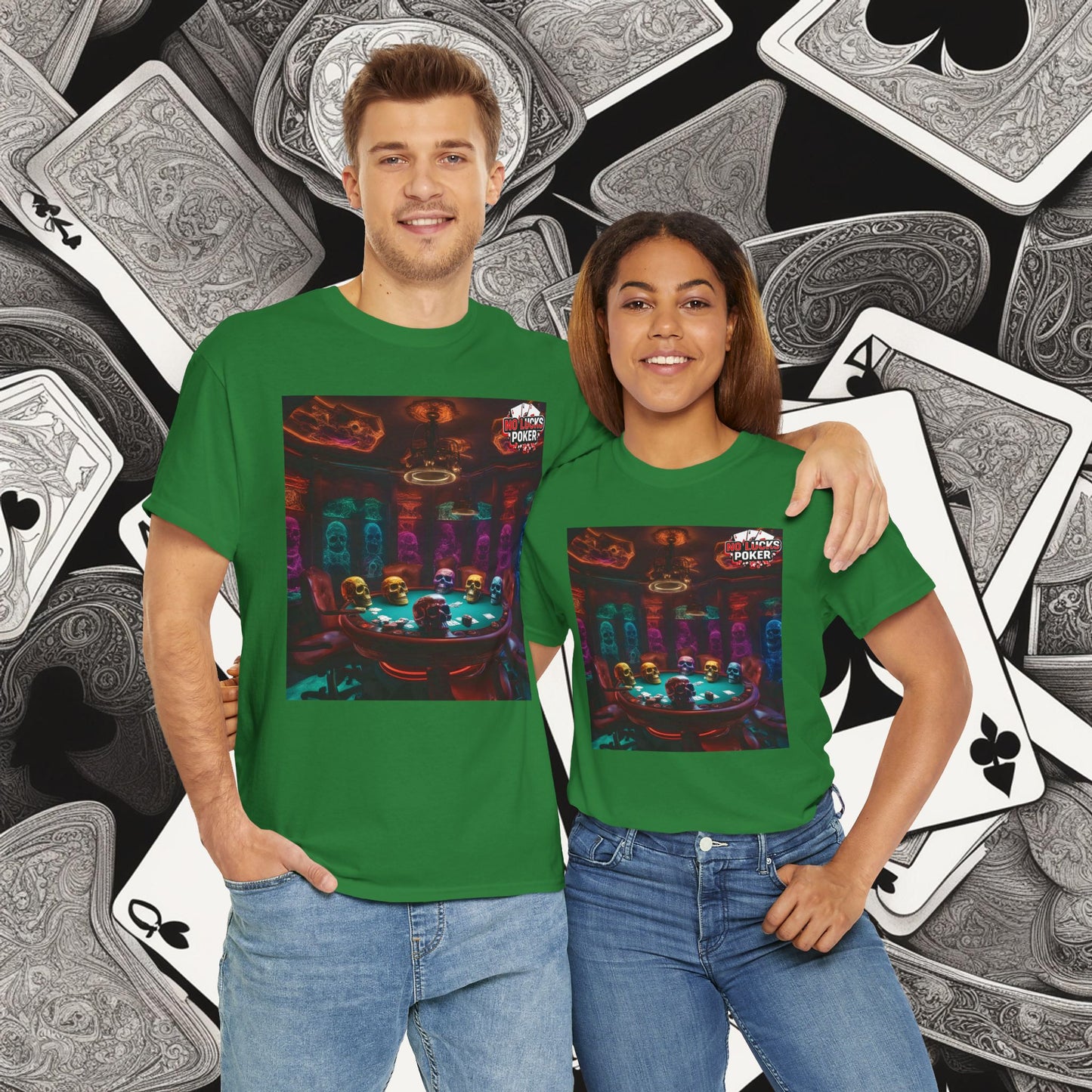 Game Over! No Lucks Given unisex heavy cotton tee