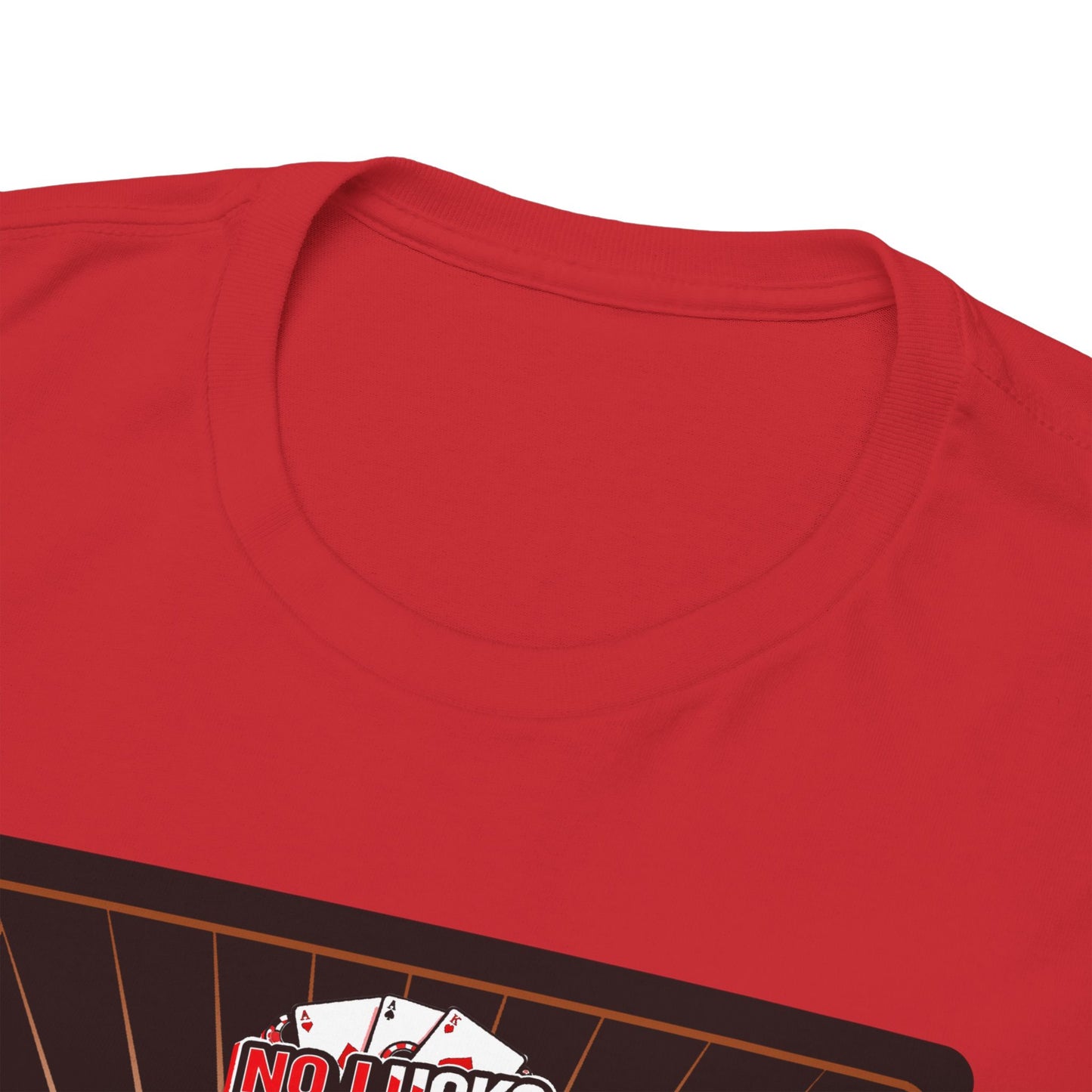 No Lucks Given Royal Skull King of Diamonds Copper Poker T-Shirt Must have Good Luck All-in
