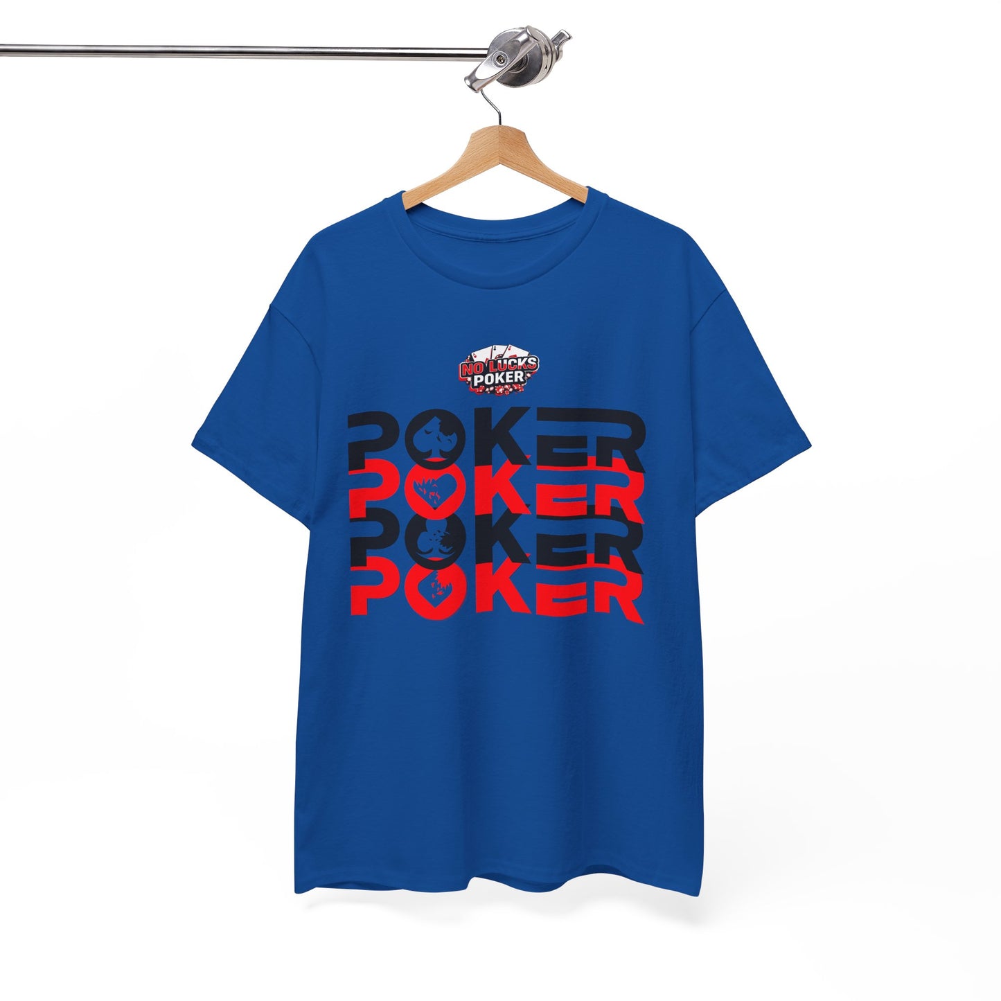 Poker Is Life – Aces & Royal Flush Tee by Zero Lucks