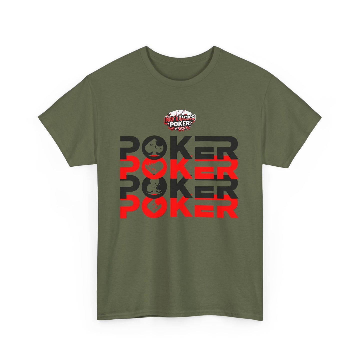 Poker Is Life – Aces & Royal Flush Tee by Zero Lucks