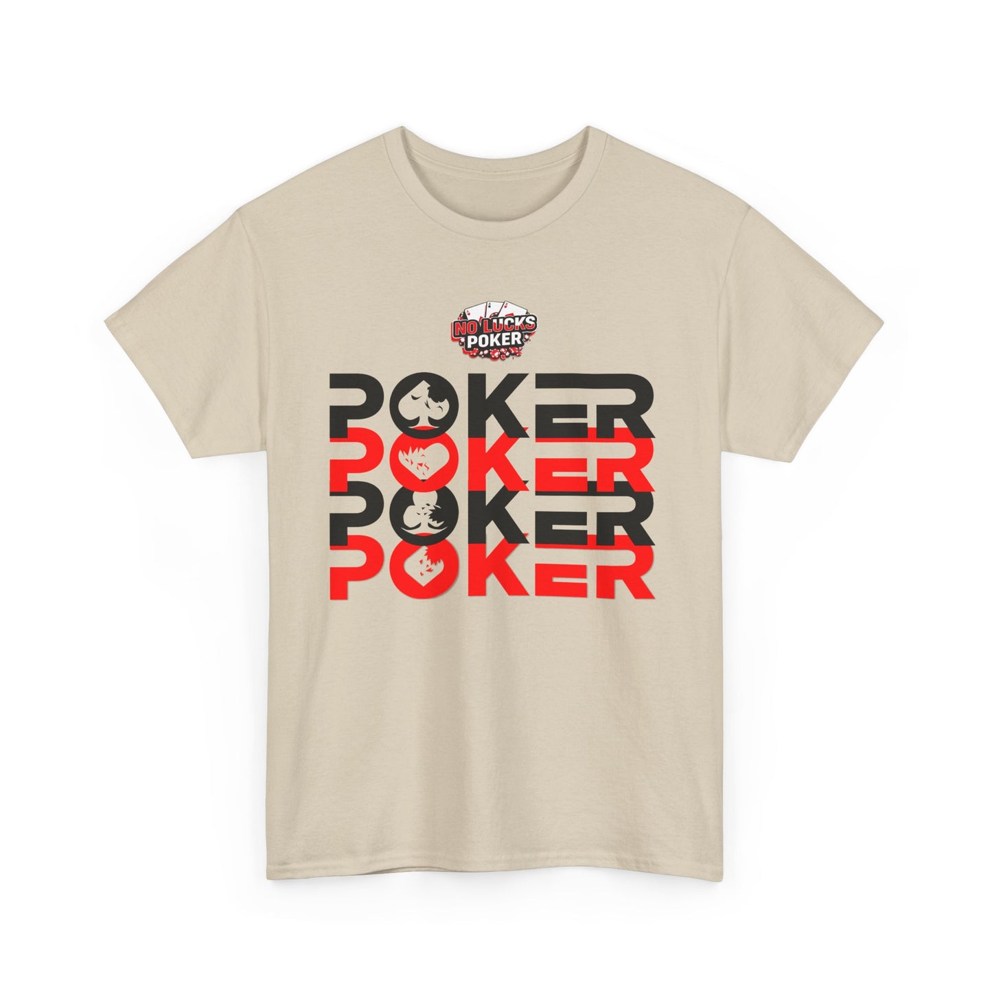 Poker Is Life – Aces & Royal Flush Tee by Zero Lucks