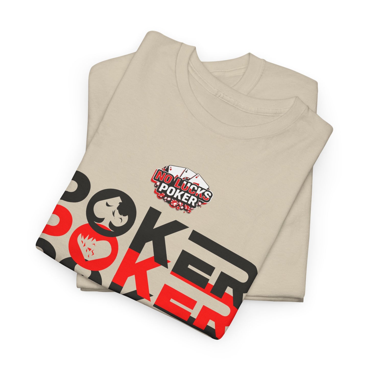 Poker Is Life – Aces & Royal Flush Tee by Zero Lucks