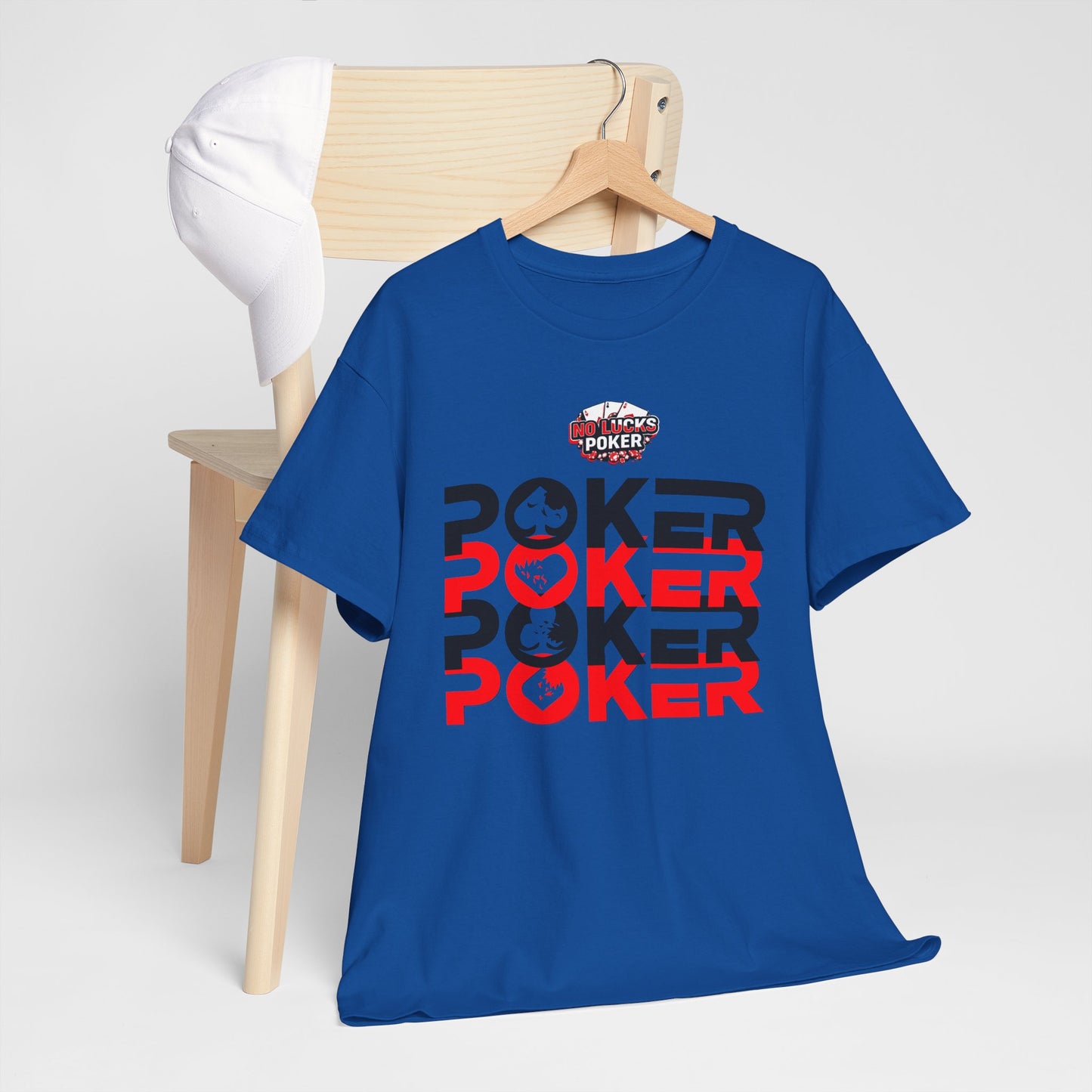 Poker Is Life – Aces & Royal Flush Tee by Zero Lucks