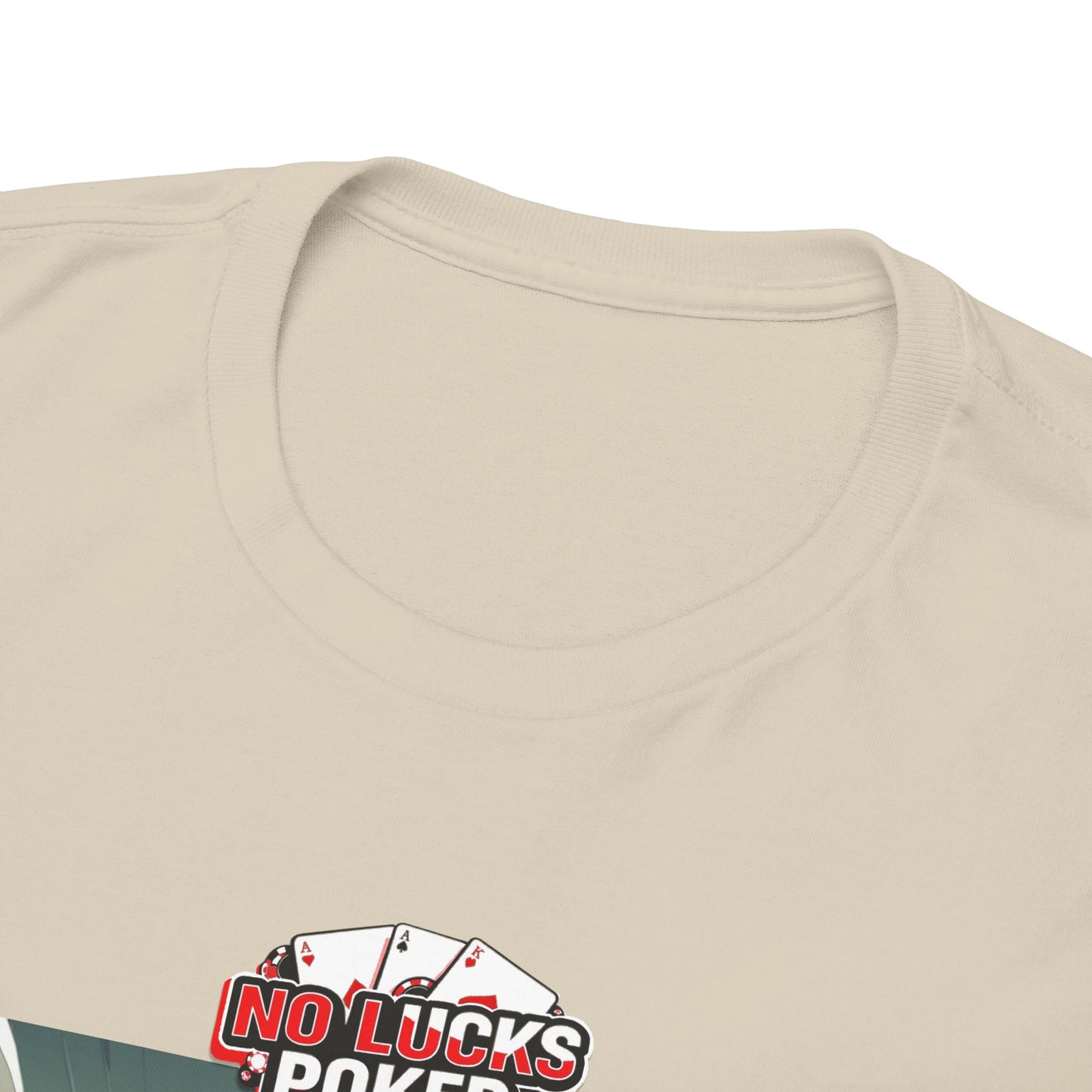 No Lucks Given – Poker Skull w/ Headphones Tee (Hero/Villain Edition)