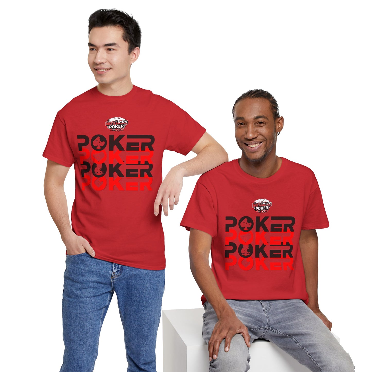 Poker Is Life – Aces & Royal Flush Tee by Zero Lucks