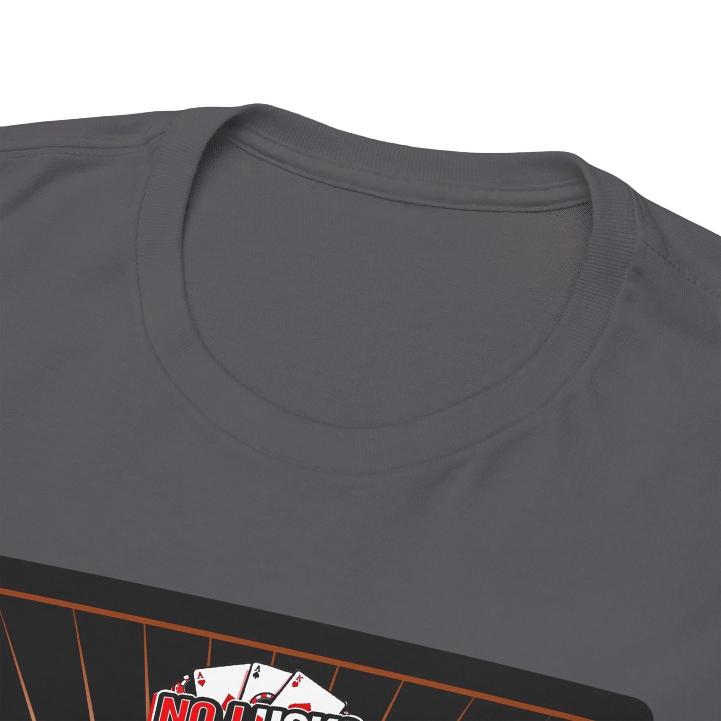 No Lucks Given – Jack Skull Crown of Spades Poker Tee (Copper Edition)