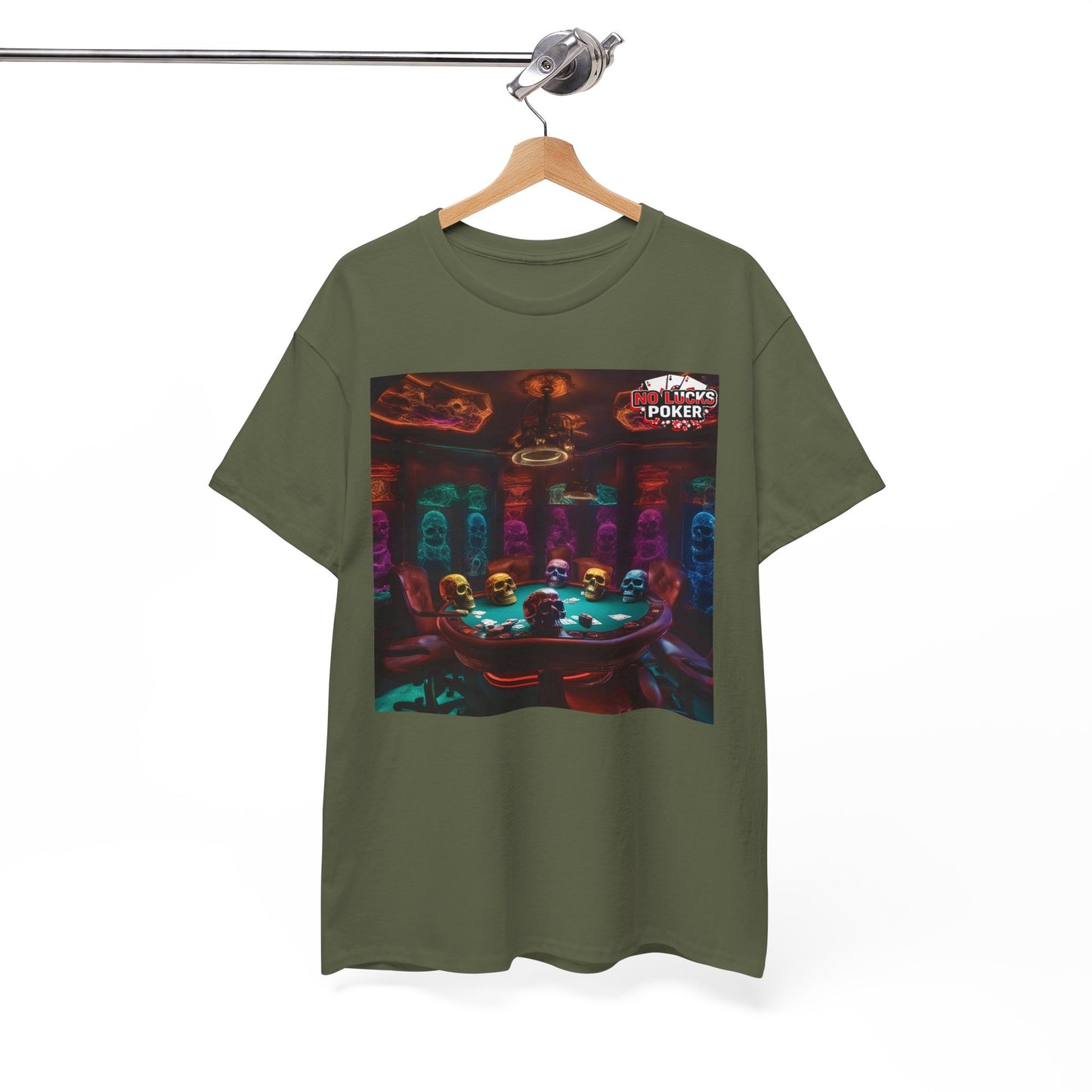 Game Over! No Lucks Given unisex heavy cotton tee