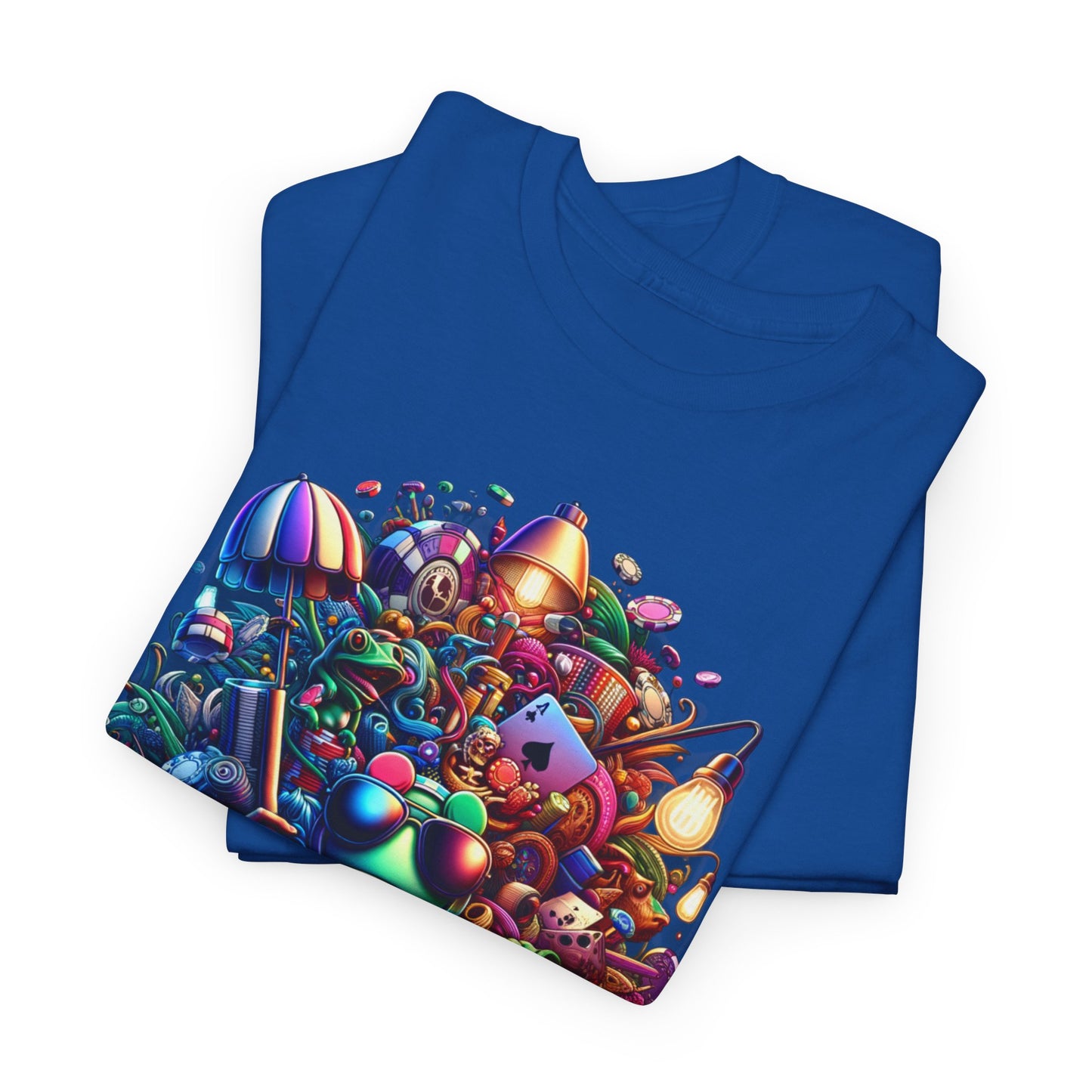 I'm Just here for the Pot unisex heavy cotton tee Poker Apparel