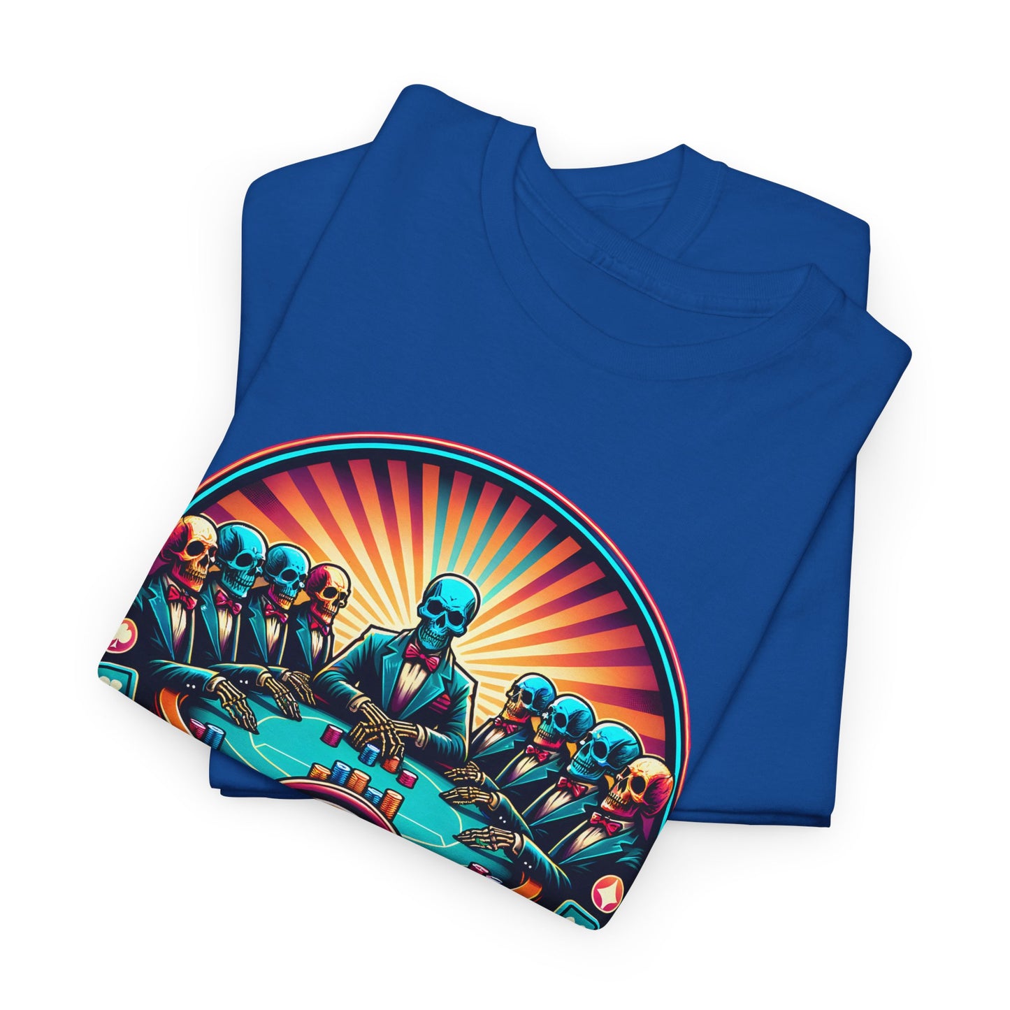 Zero Lucks Given unisex heavy cotton tee Poker Apparel