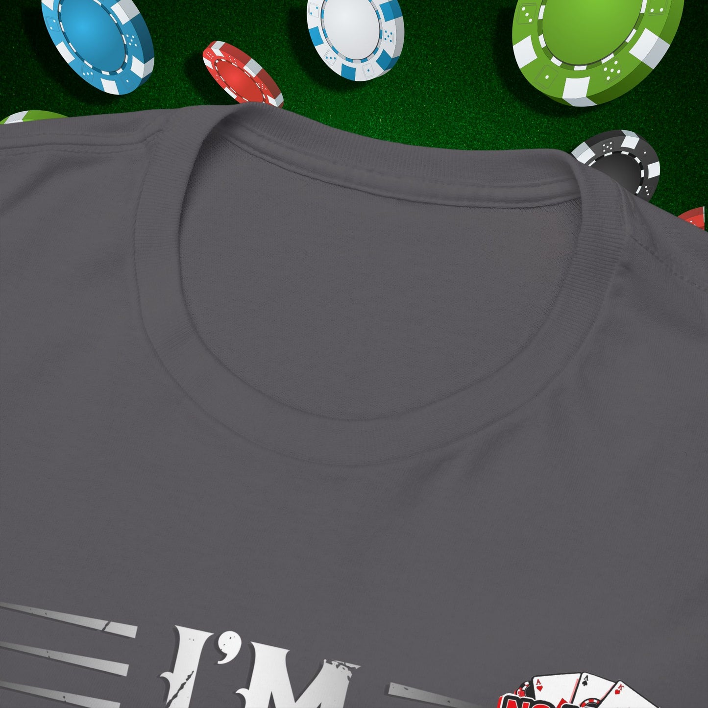 I'm Probably Bluffing Unisex Heavy Cotton Tee