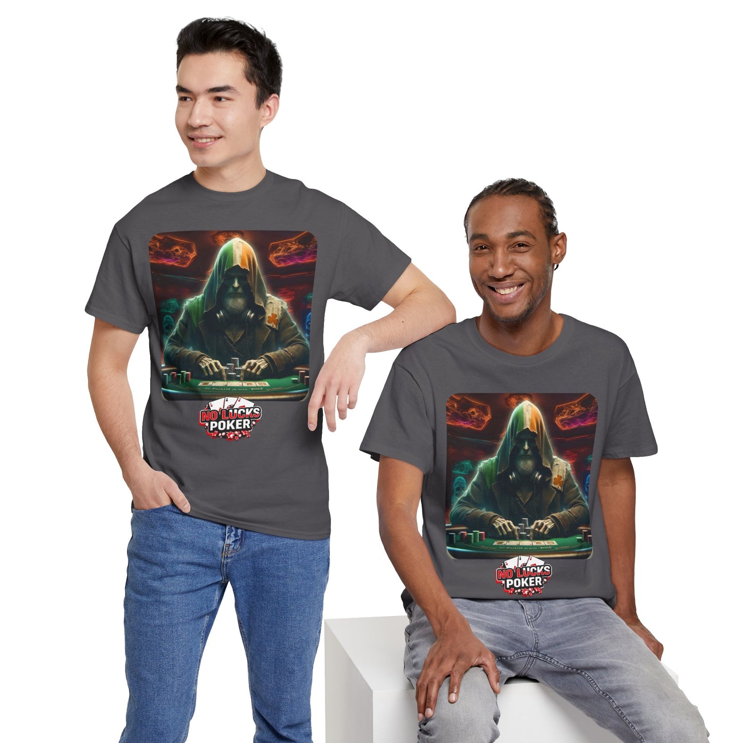 Irish Poker Player Celtic unisex heavy cotton tee Poker Apparel