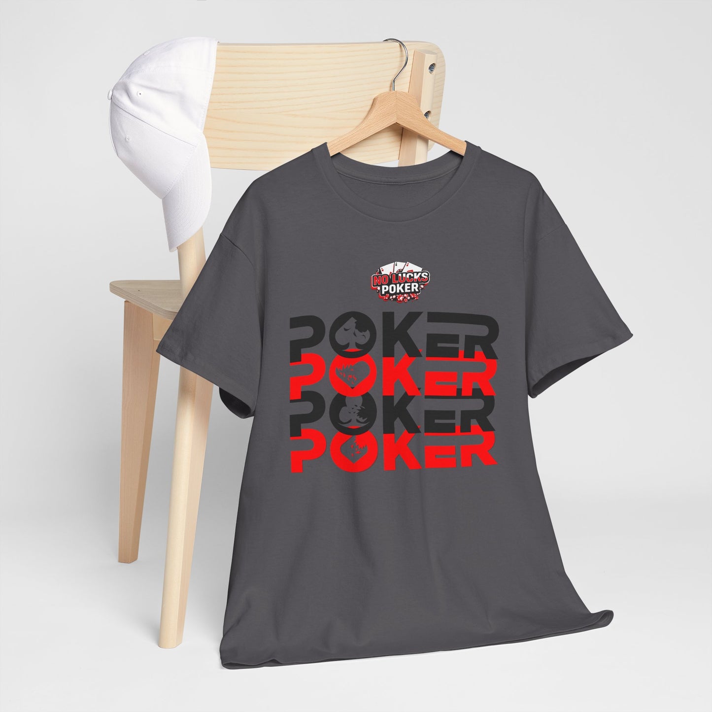 Poker Is Life – Aces & Royal Flush Tee by Zero Lucks