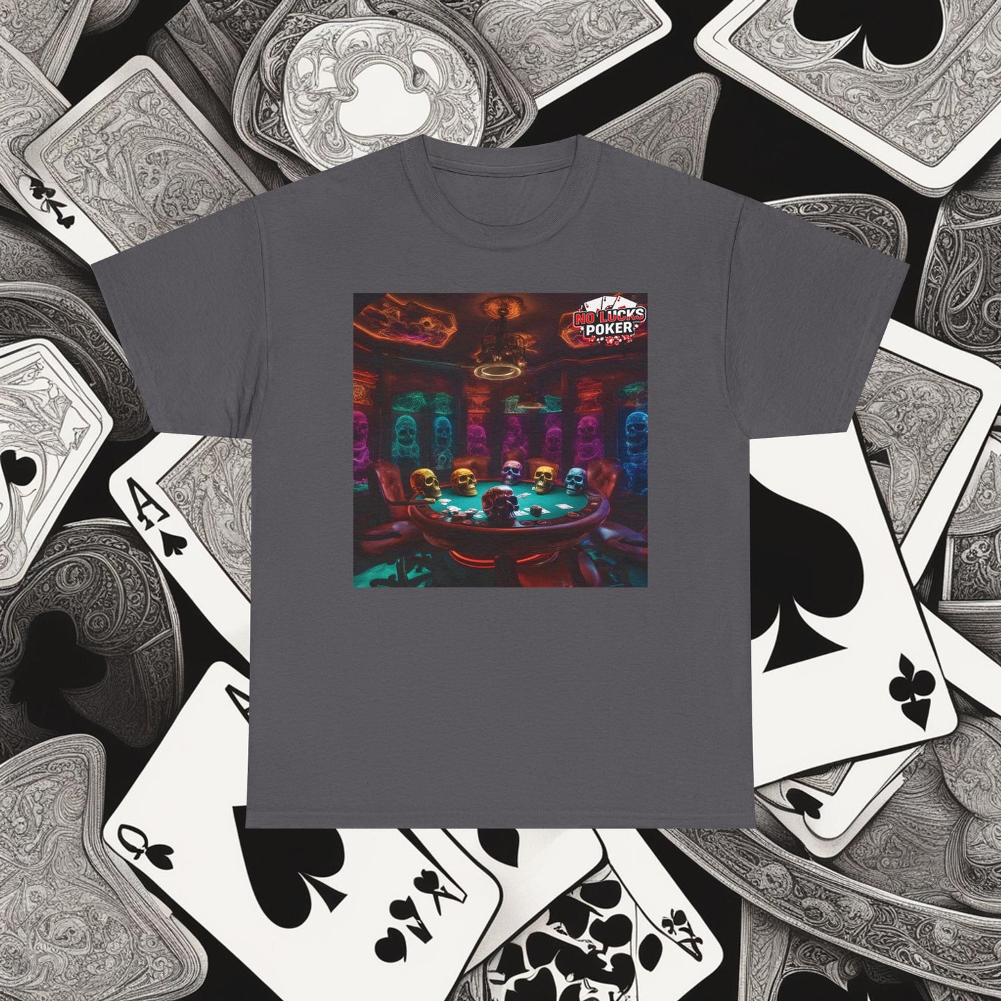 Game Over! No Lucks Given unisex heavy cotton tee