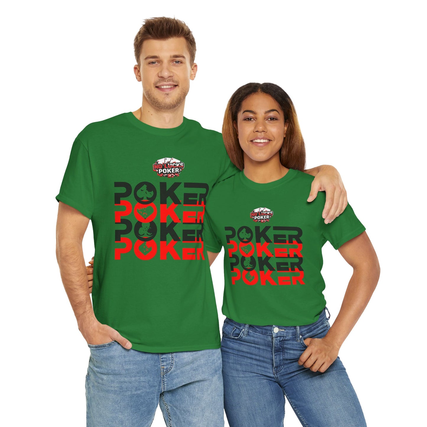 Poker Is Life – Aces & Royal Flush Tee by Zero Lucks