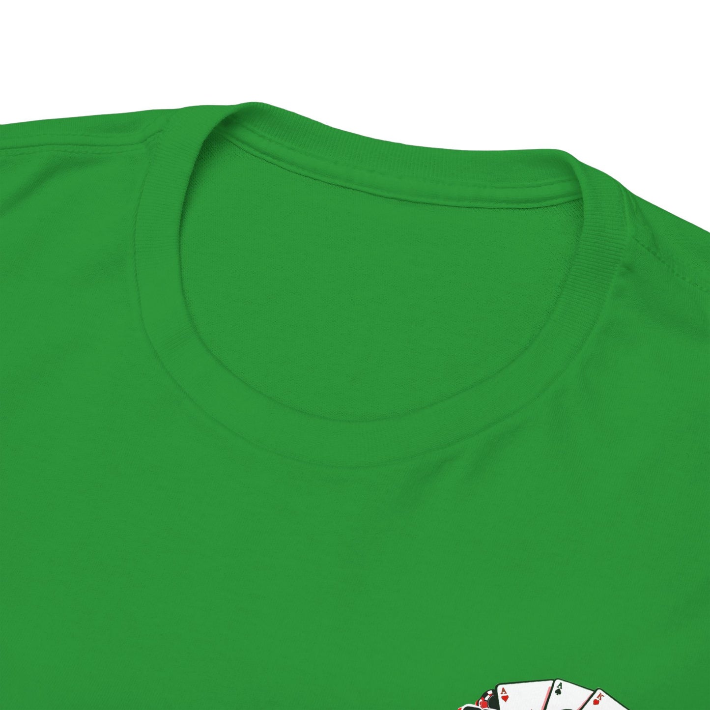 No Lucks Given – Signature Logo Poker Tee (All In Edition)